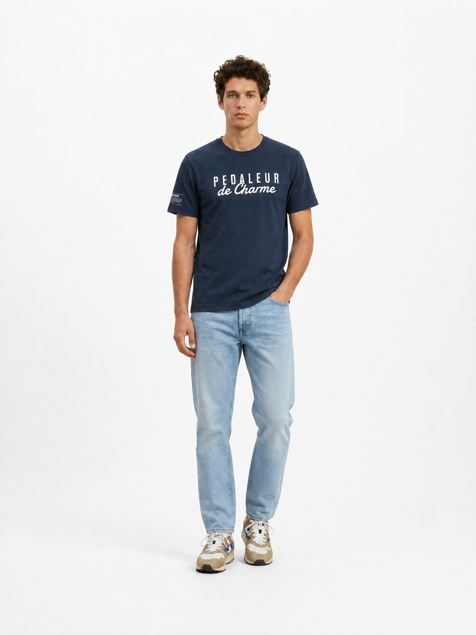 Pedaleur de Charme - T-shirt - Navy