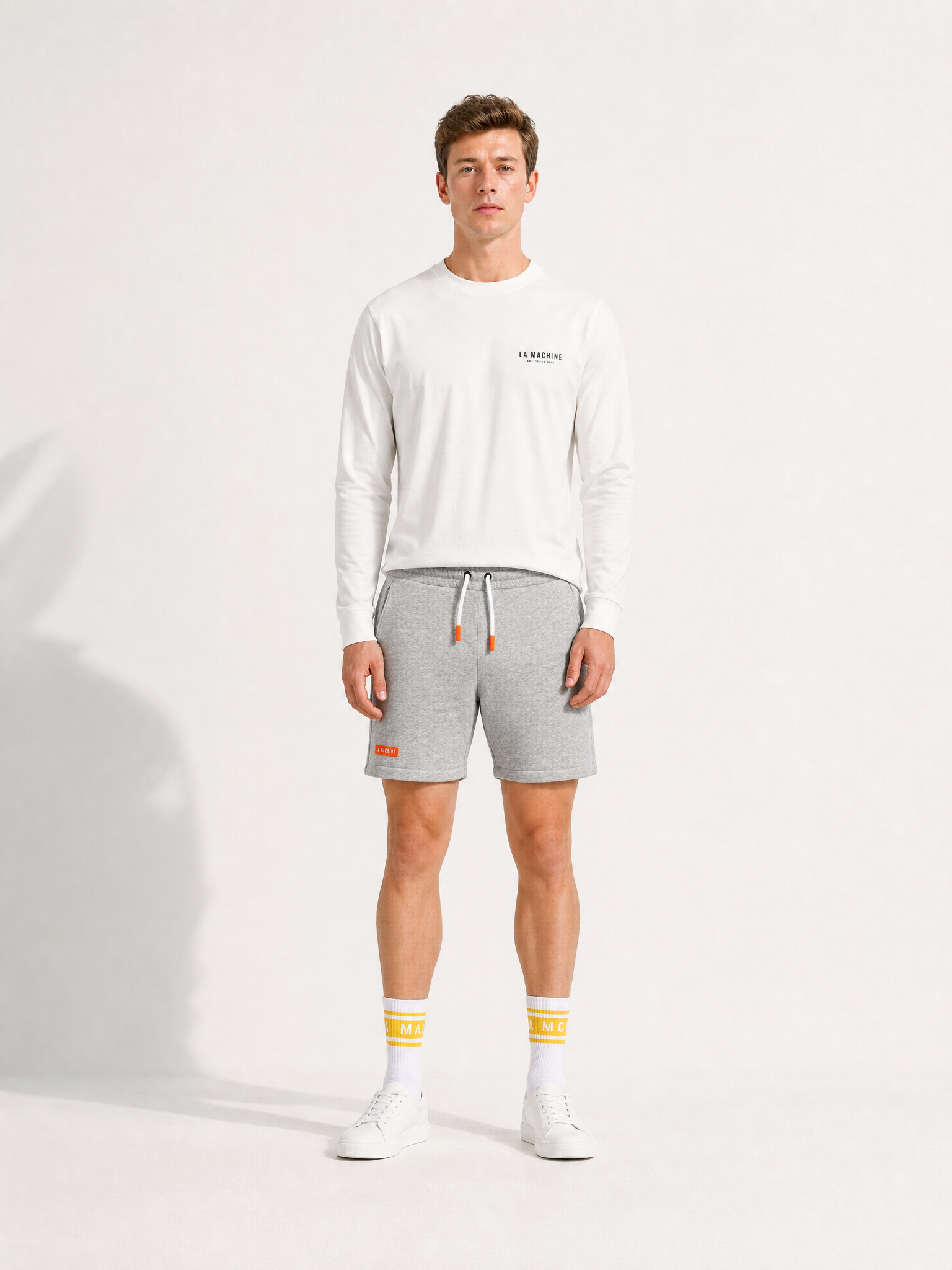 Beyond the bike - Sweatshorts - Melange Grey