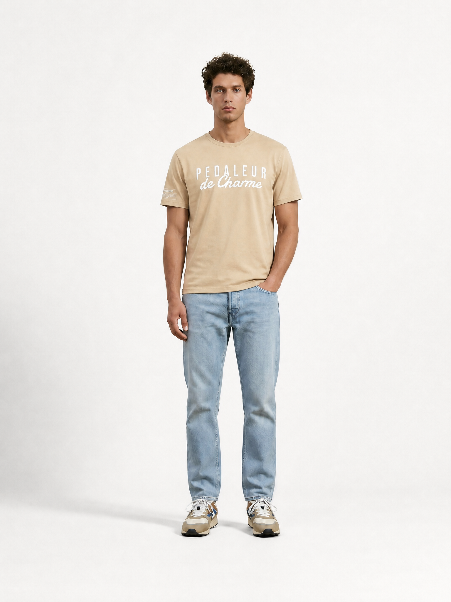 Pedaleur de Charme - T-shirt - Sand