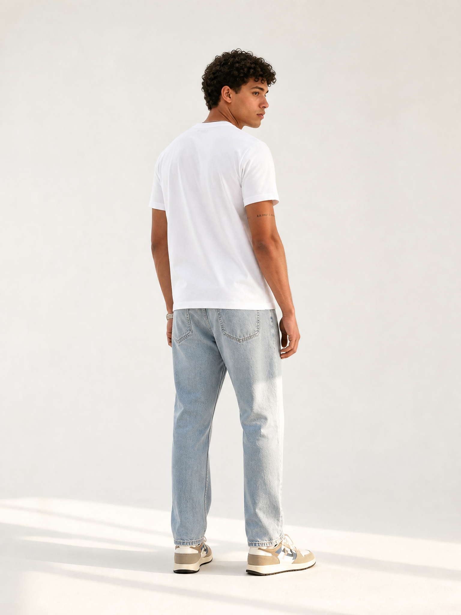 La Machine Club Line T-shirt - Bright White