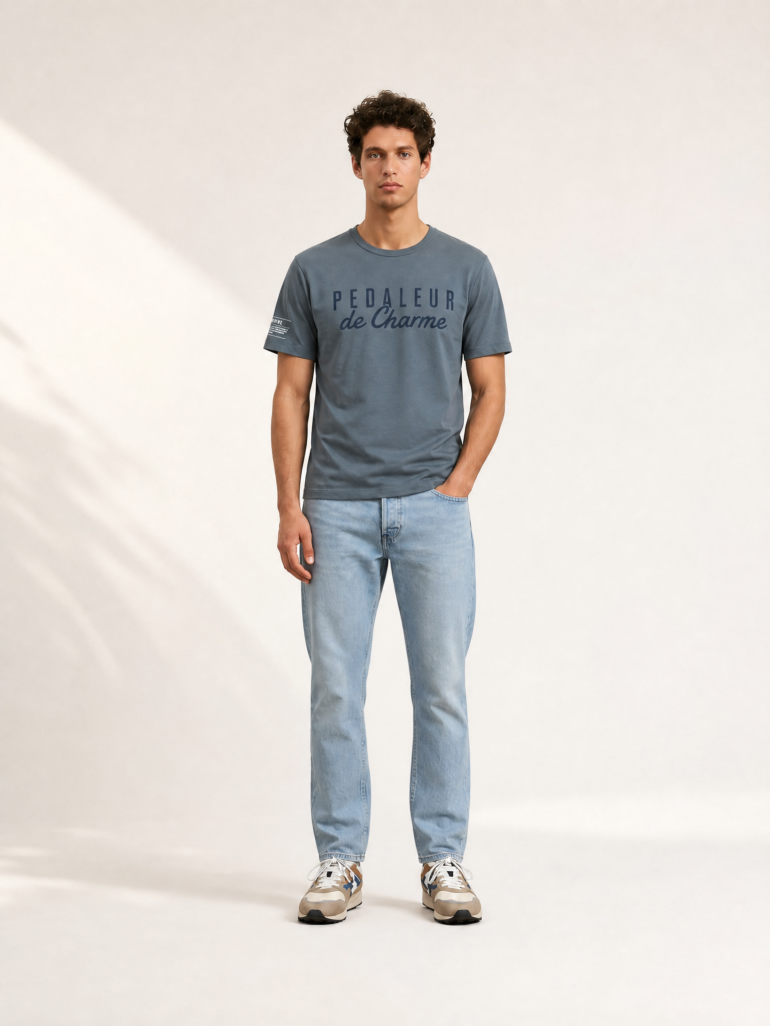 Pedaleur de Charme - T-shirt - Charcoal Teal