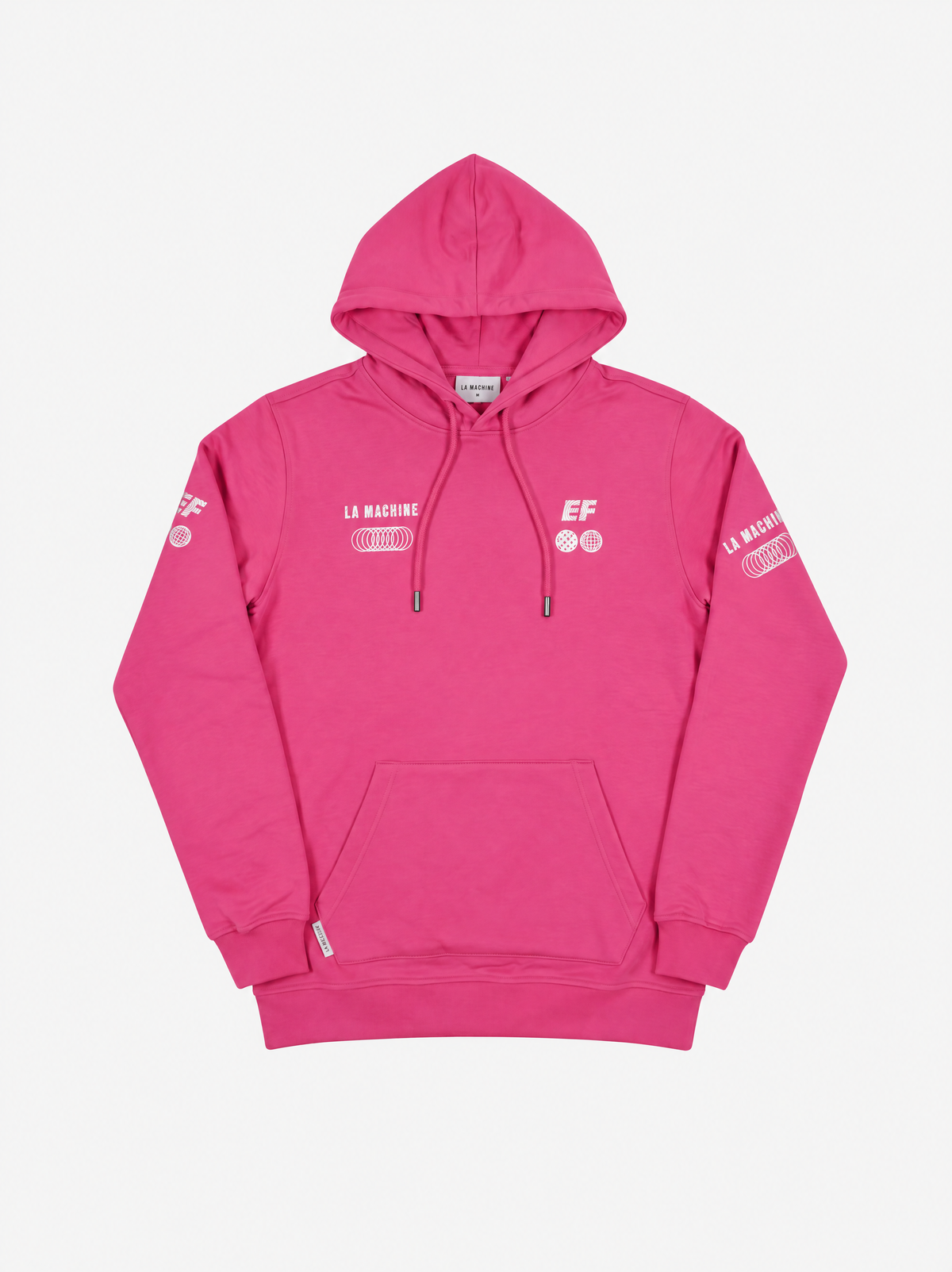 La Machine X EF Pro Cycling - Globe Hoodie - Pink