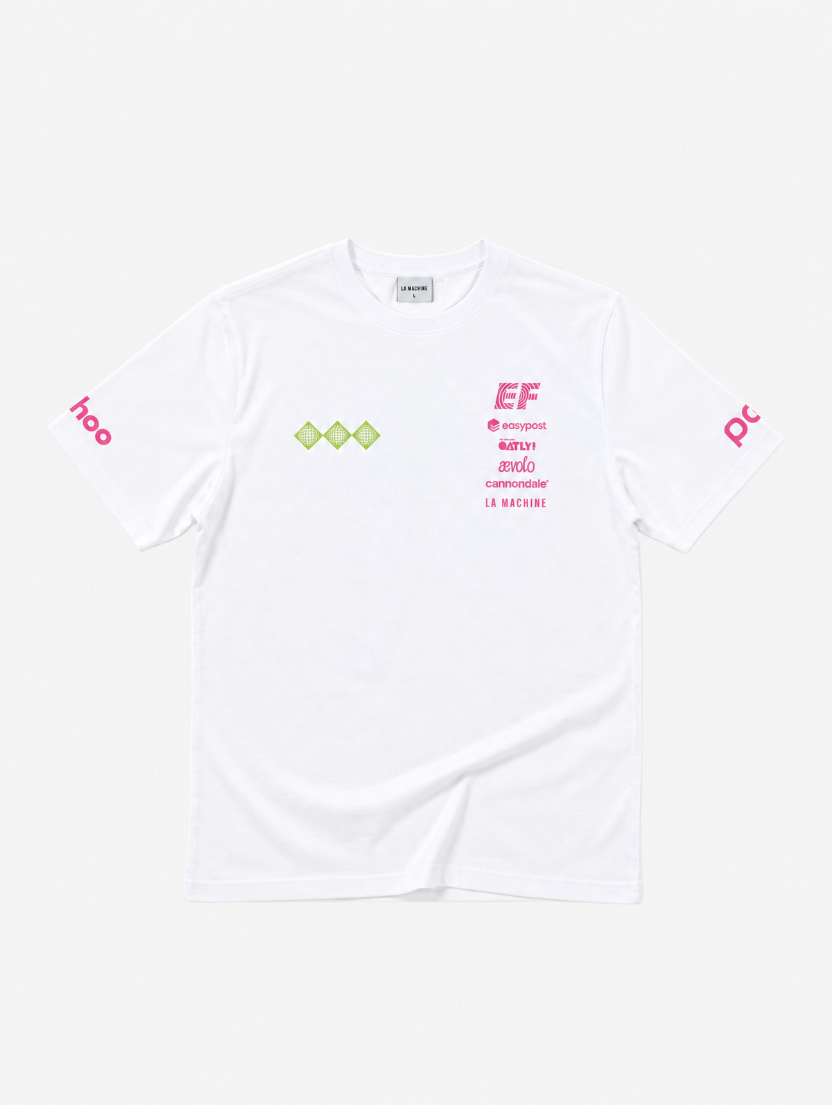 La Machine X EF Pro Cycling - Reverted T-shirt - White