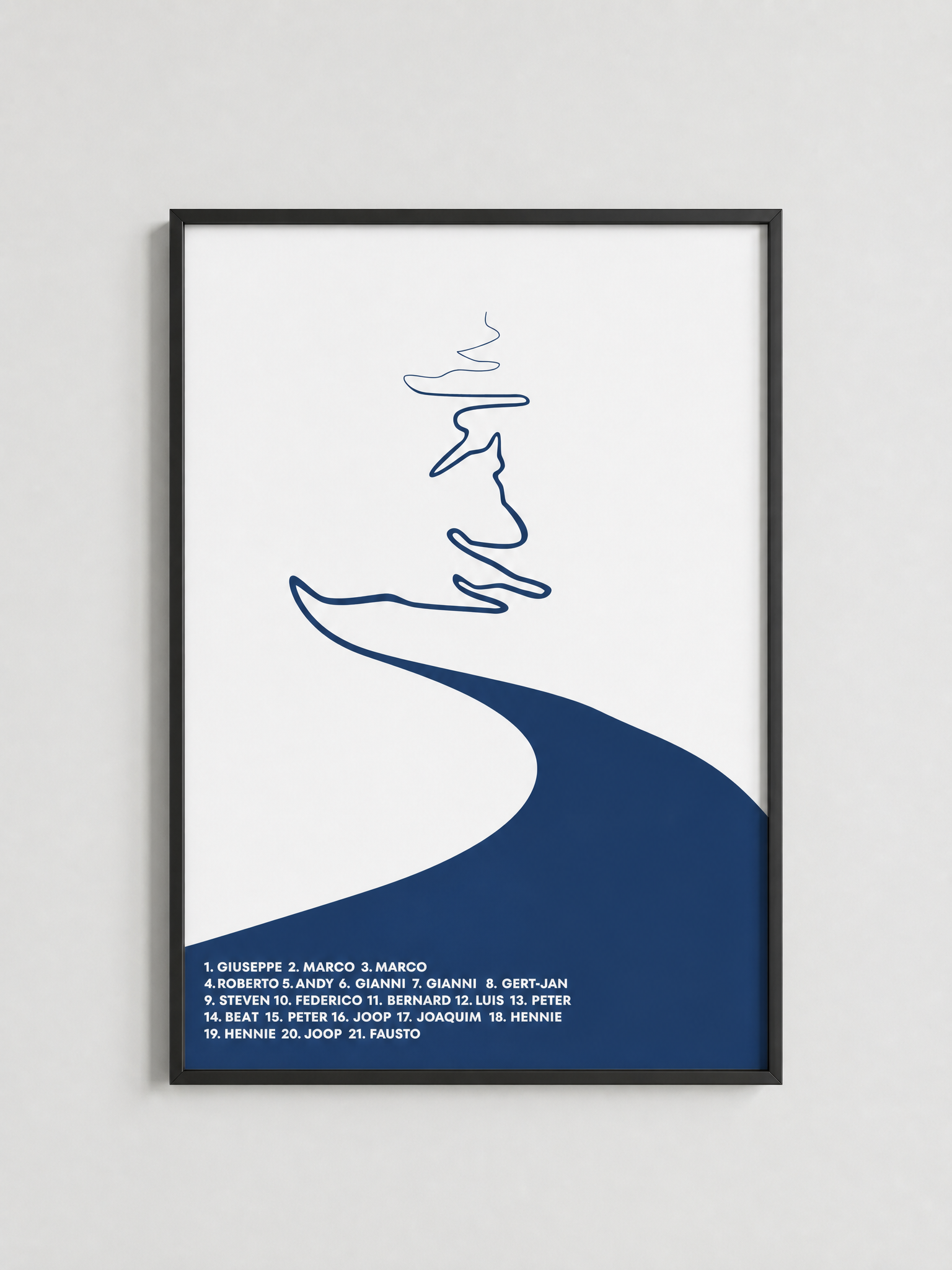 Alpe d' Huez - Poster