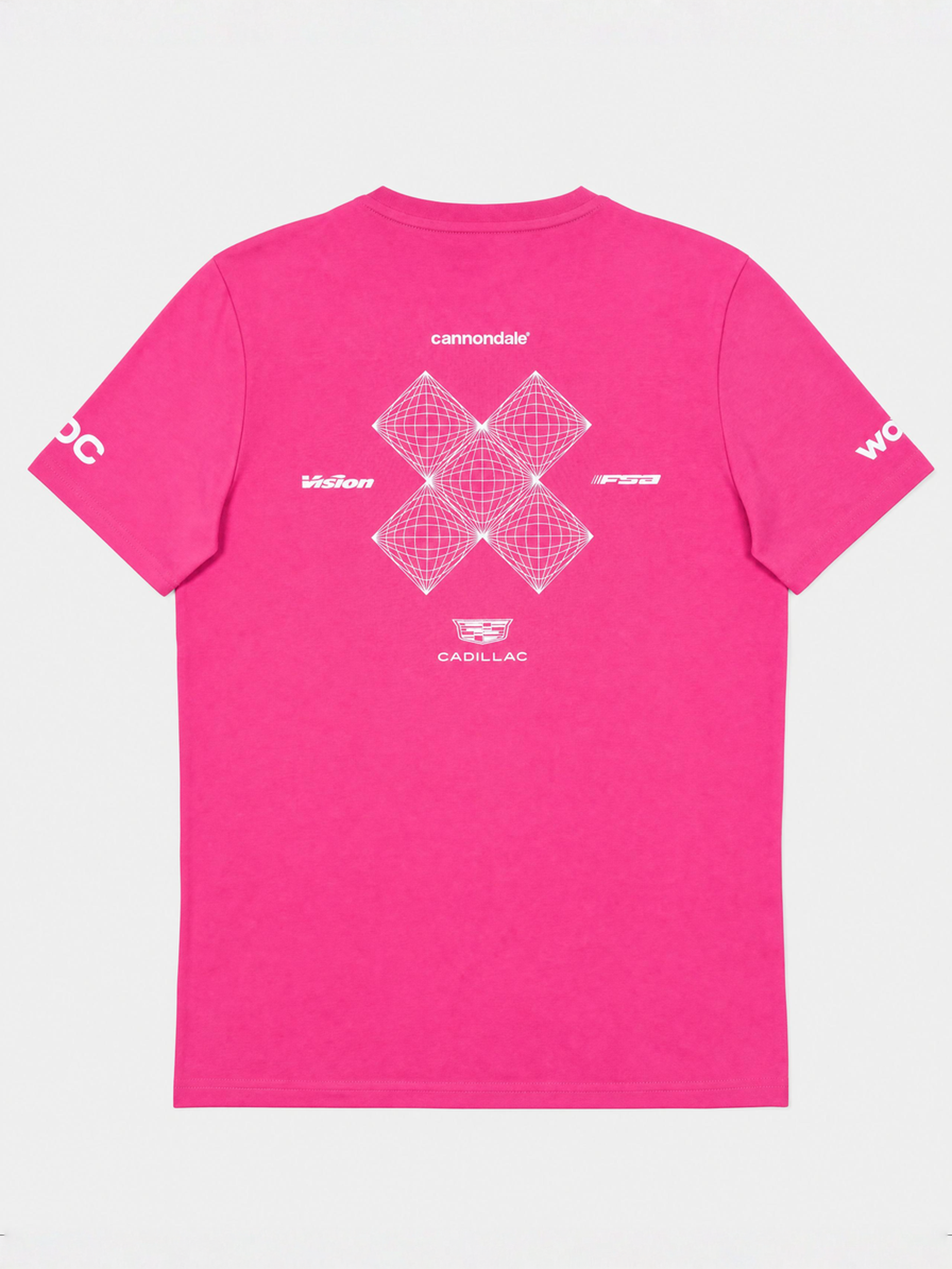 EF Pro Cycling - Official Team T-shirt 2026 - Pink