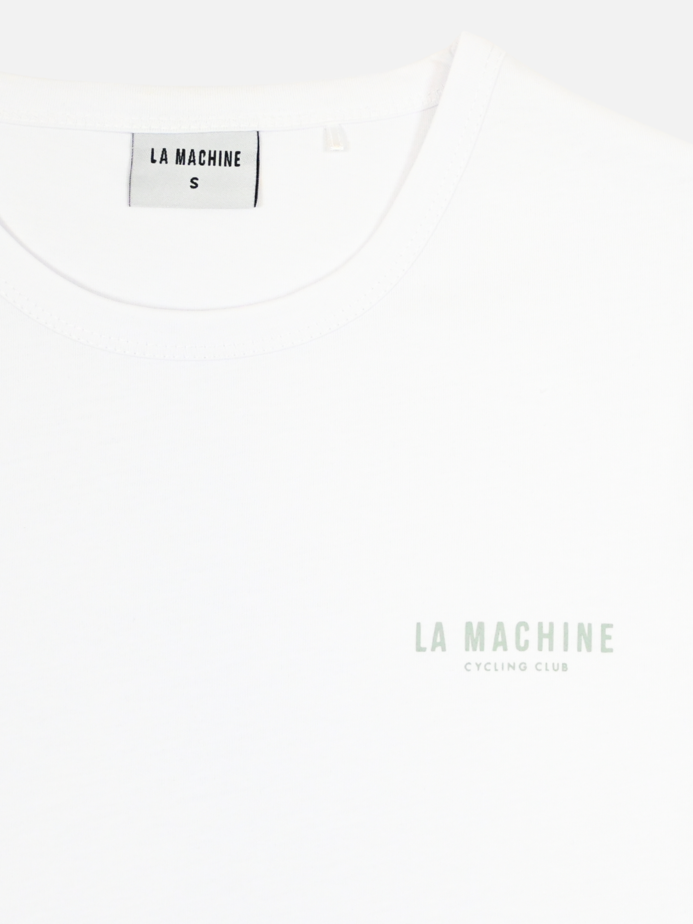 La Machine Club Line T-shirt - Bright White