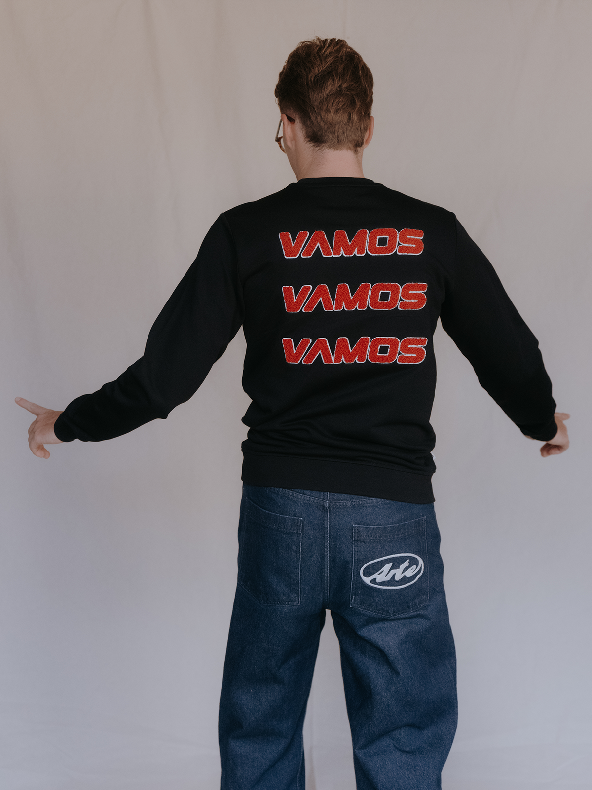 Vamos Vamos Vamos - Sweatshirt - Black