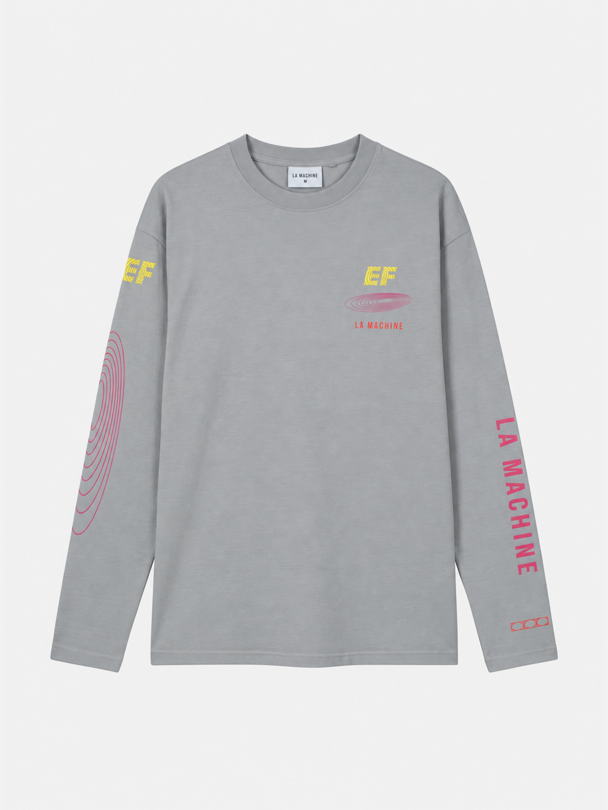 La Machine X EF Pro Cycling - Circle - Longsleeve - Dark Grey