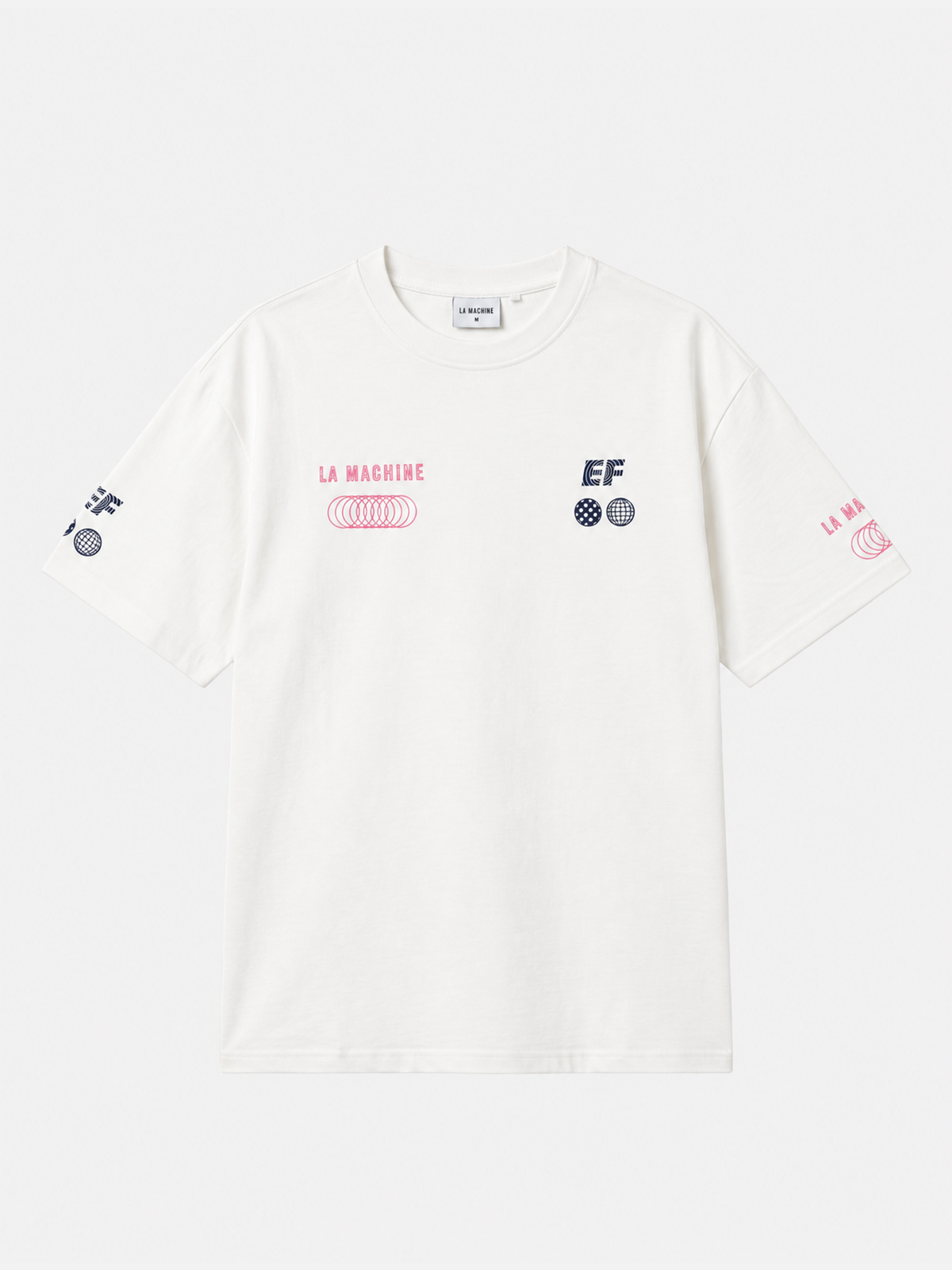 La Machine X EF Pro Cycling - Camiseta Globe - Off White