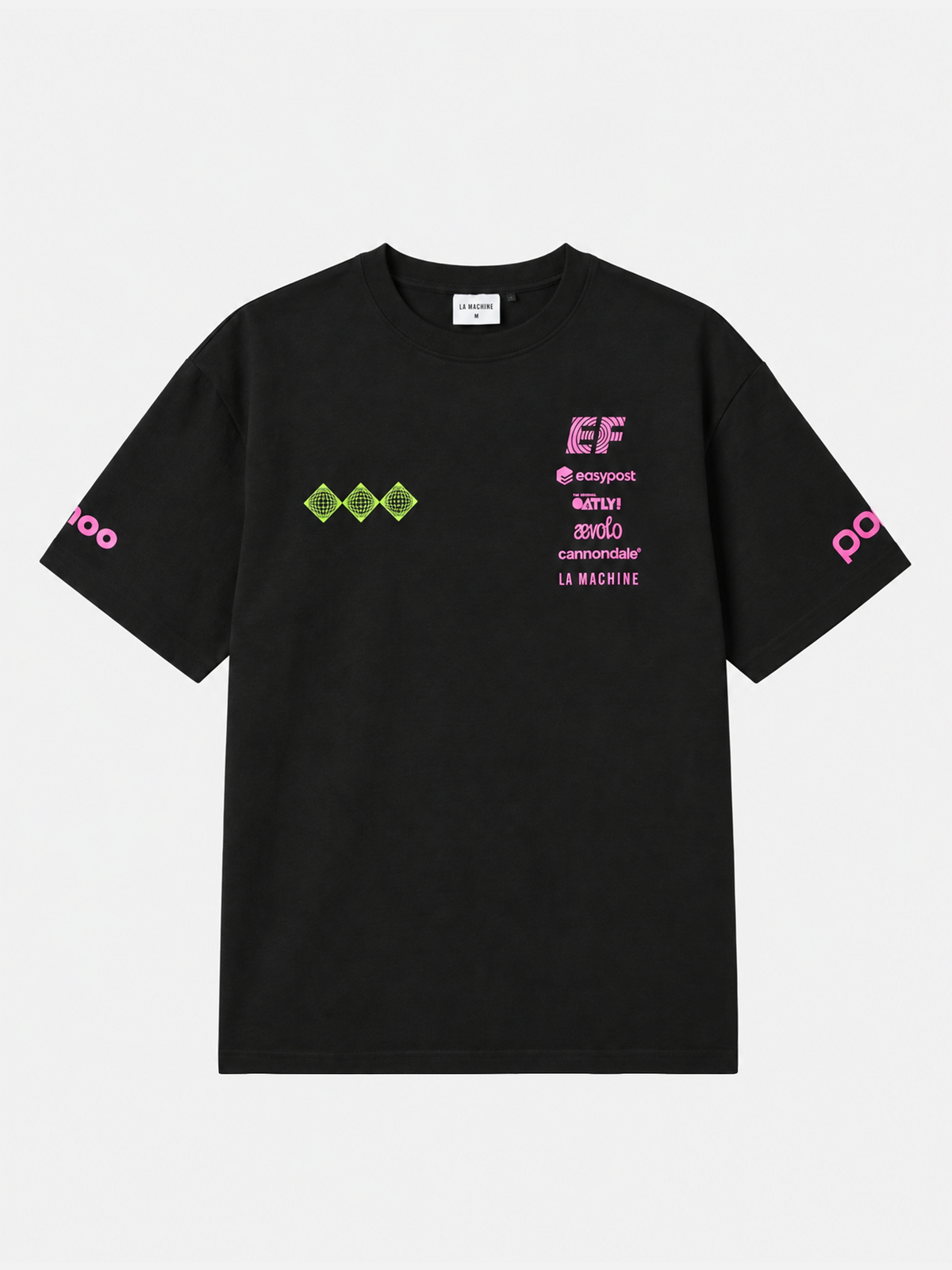 La Machine X EF Pro Cycling - Reverted T-shirt - Black