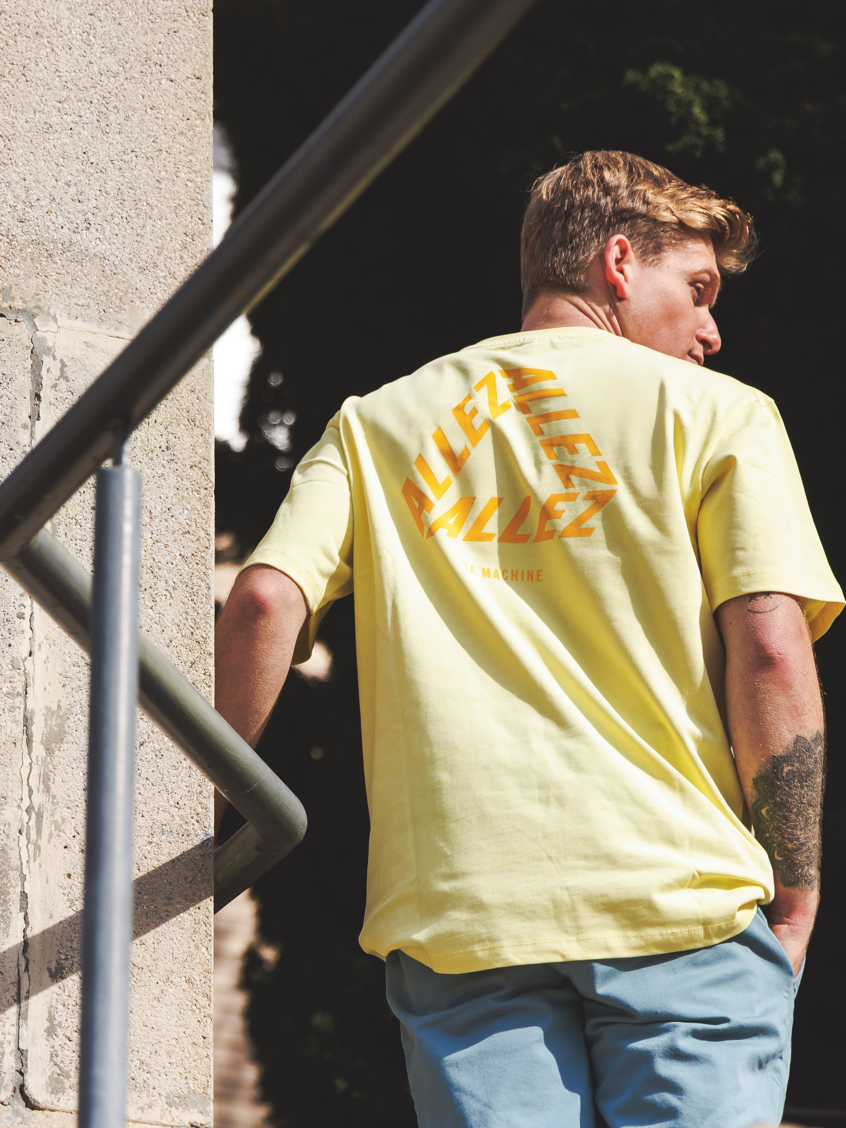 Allez Loose Fit Tour de France T-shirt La Machine Cycle Club