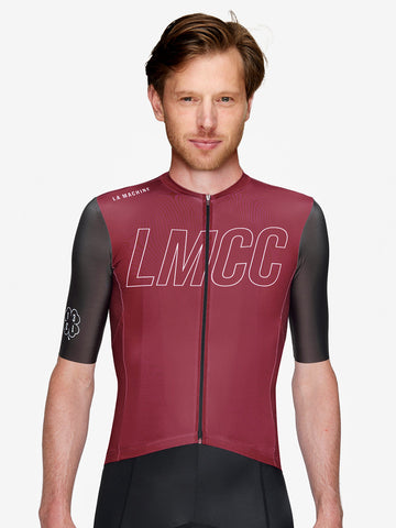 LMCC - Cycling Jersey - Deep Red