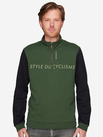Style du Cyclisme - Half Zipper - Sweatshirt
