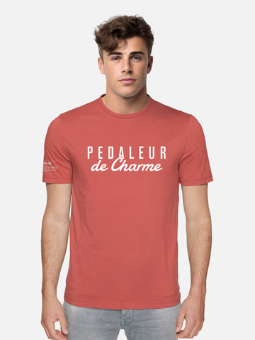 Pedaleur de Charme - T-shirt - Coral