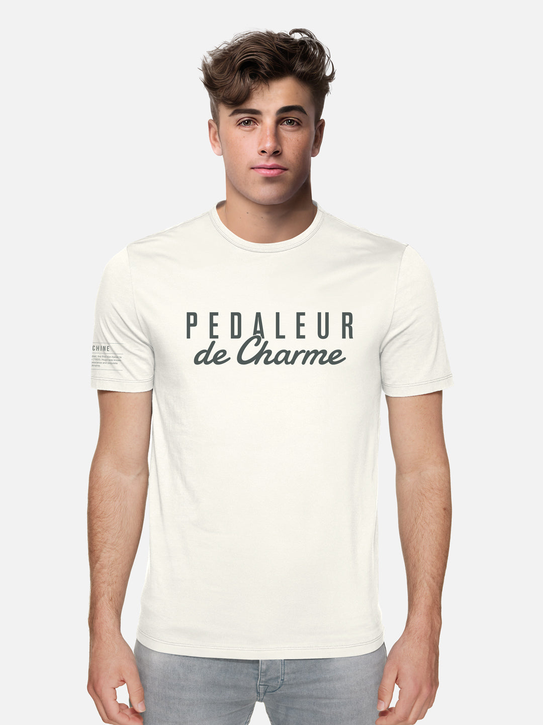 Pedaleur de Charme - T-shirt - Off White