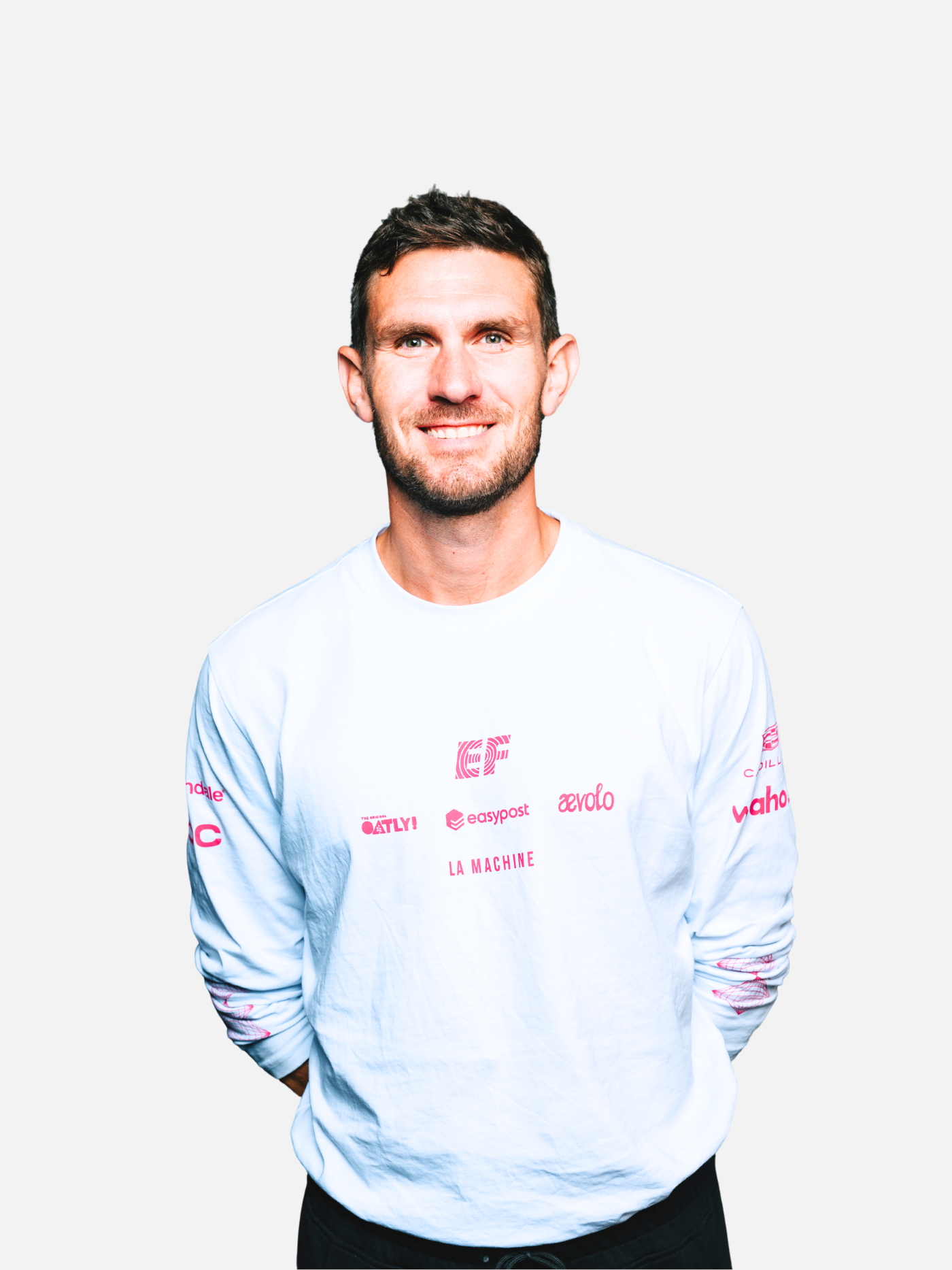 EF Pro Cycling - Official Team wear 2026- Longsleeve - White