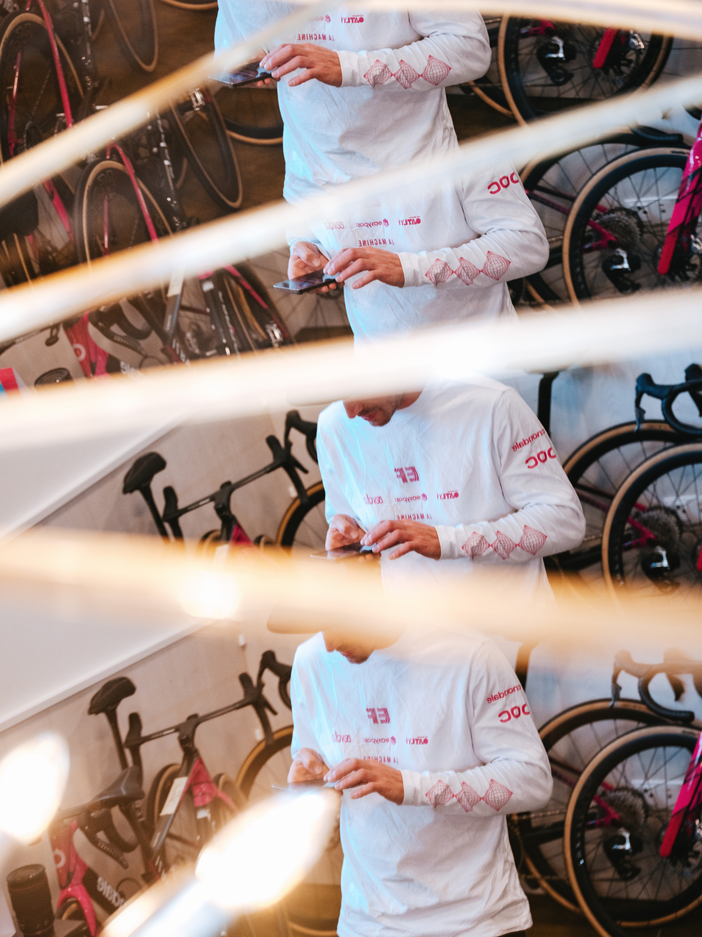 EF Pro Cycling - Official Team wear 2026- Longsleeve - White