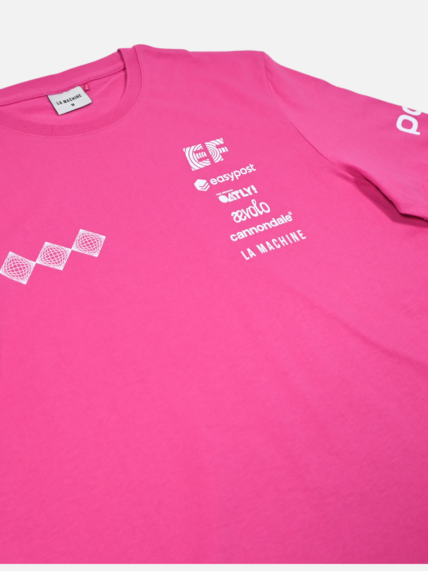 La Machine X EF Pro Cycling - Official Team T-shirt 2026 - Pink