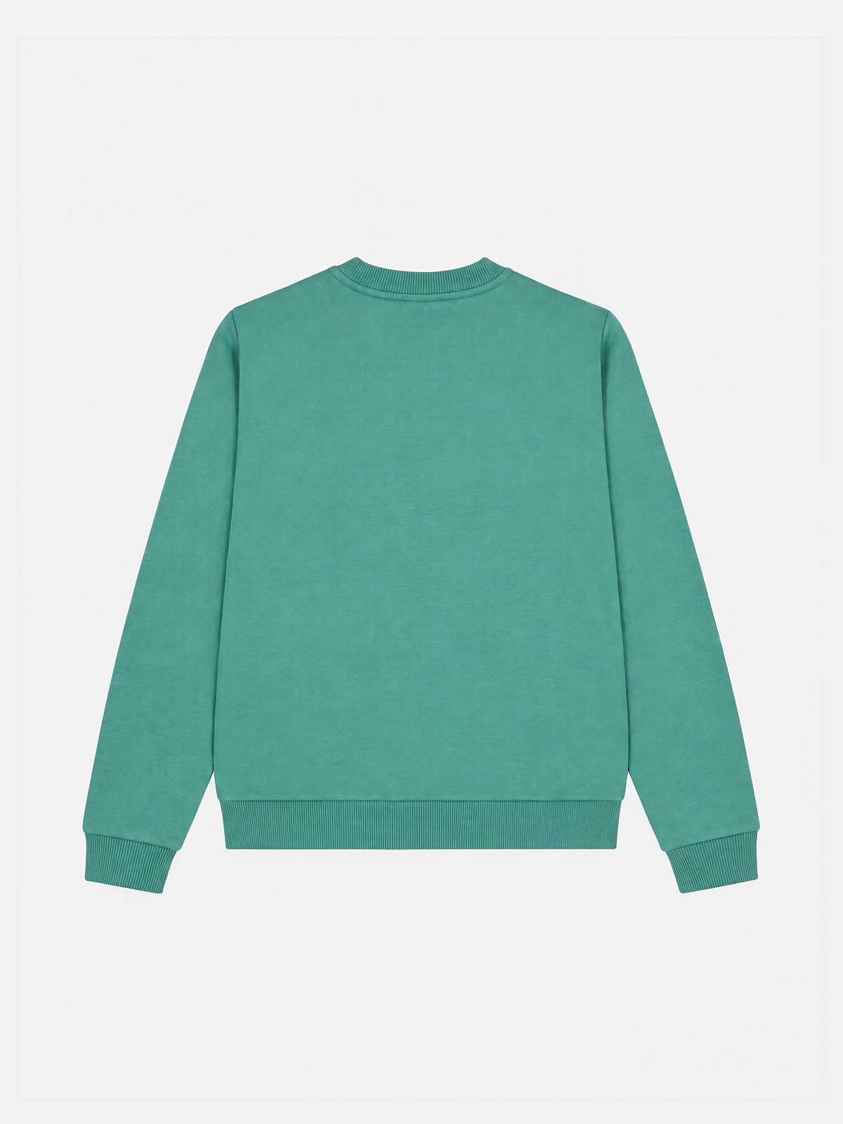 Back view of the Petit Pocket Rocket Sweatshirt by La Machine, laid flat.