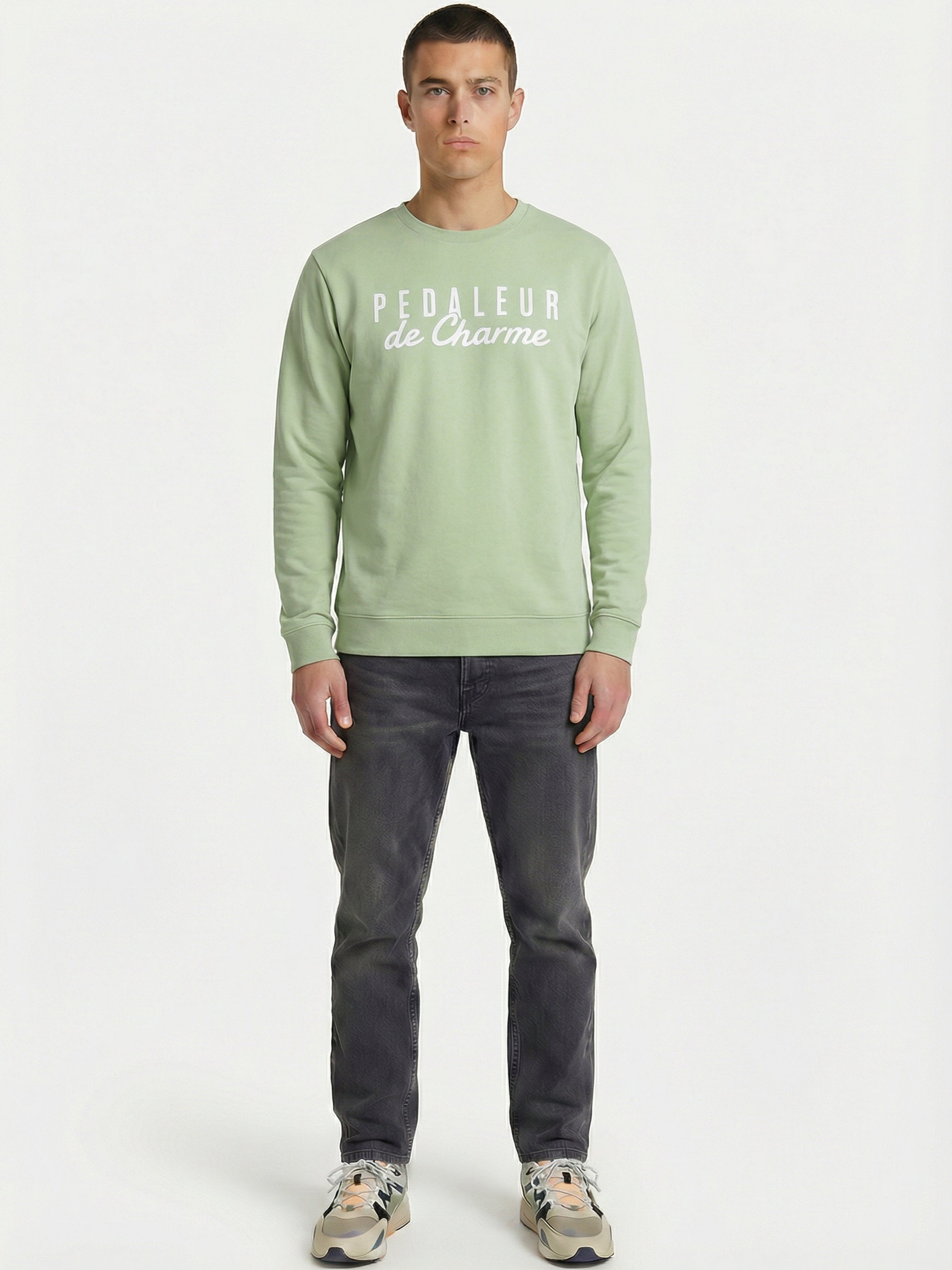 Pedaleur de Charme - Sweatshirt - Aloë