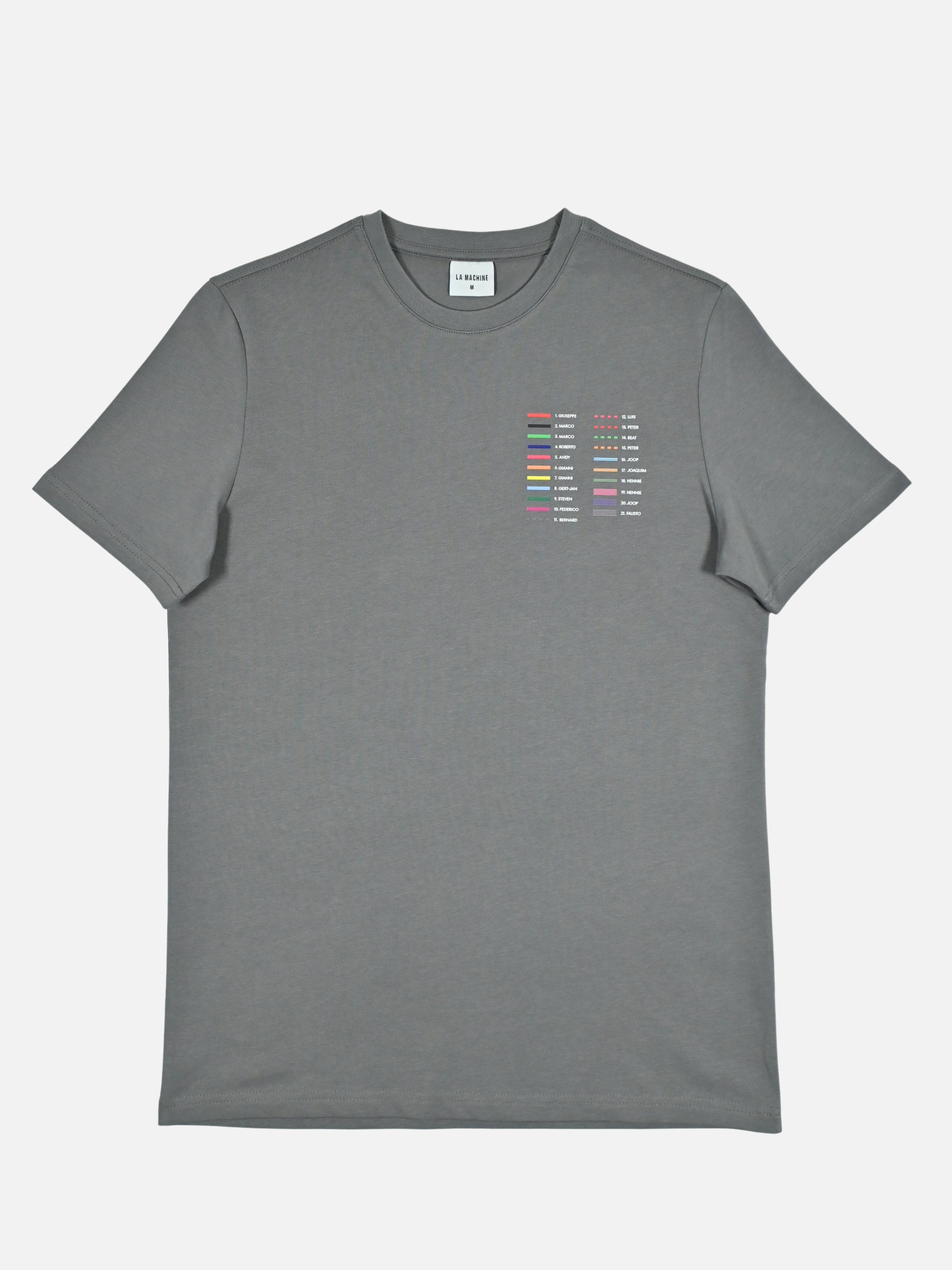 Alpe D'Huez Subway - T-shirt - Steel Grey