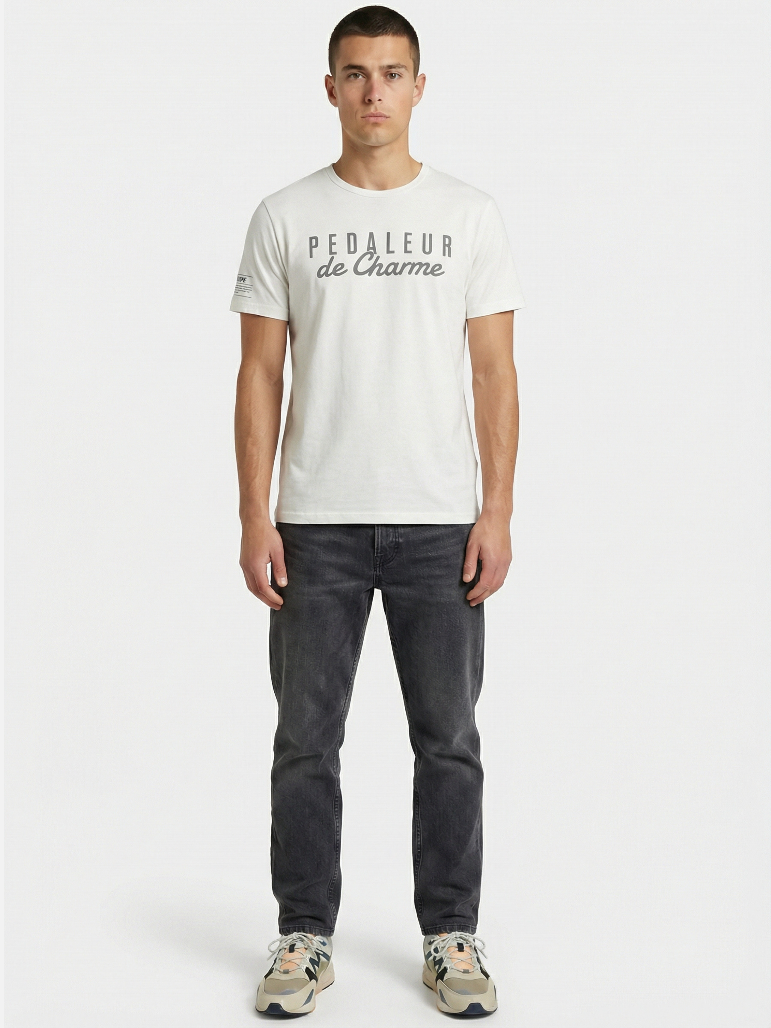 Pedaleur de Charme - T-shirt - Off White
