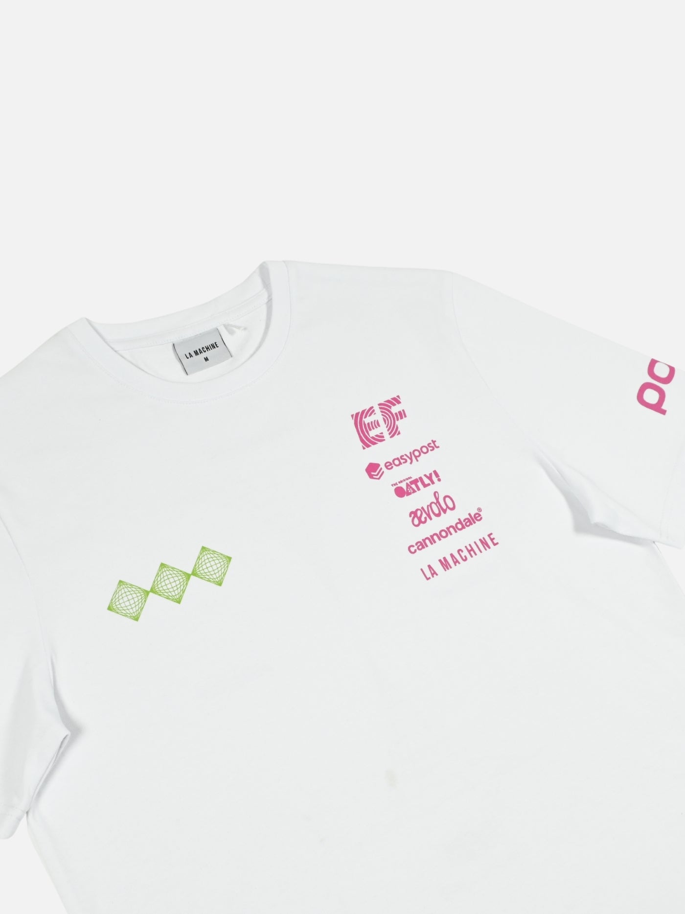 La Machine X EF Pro Cycling - Reverted T-shirt - White