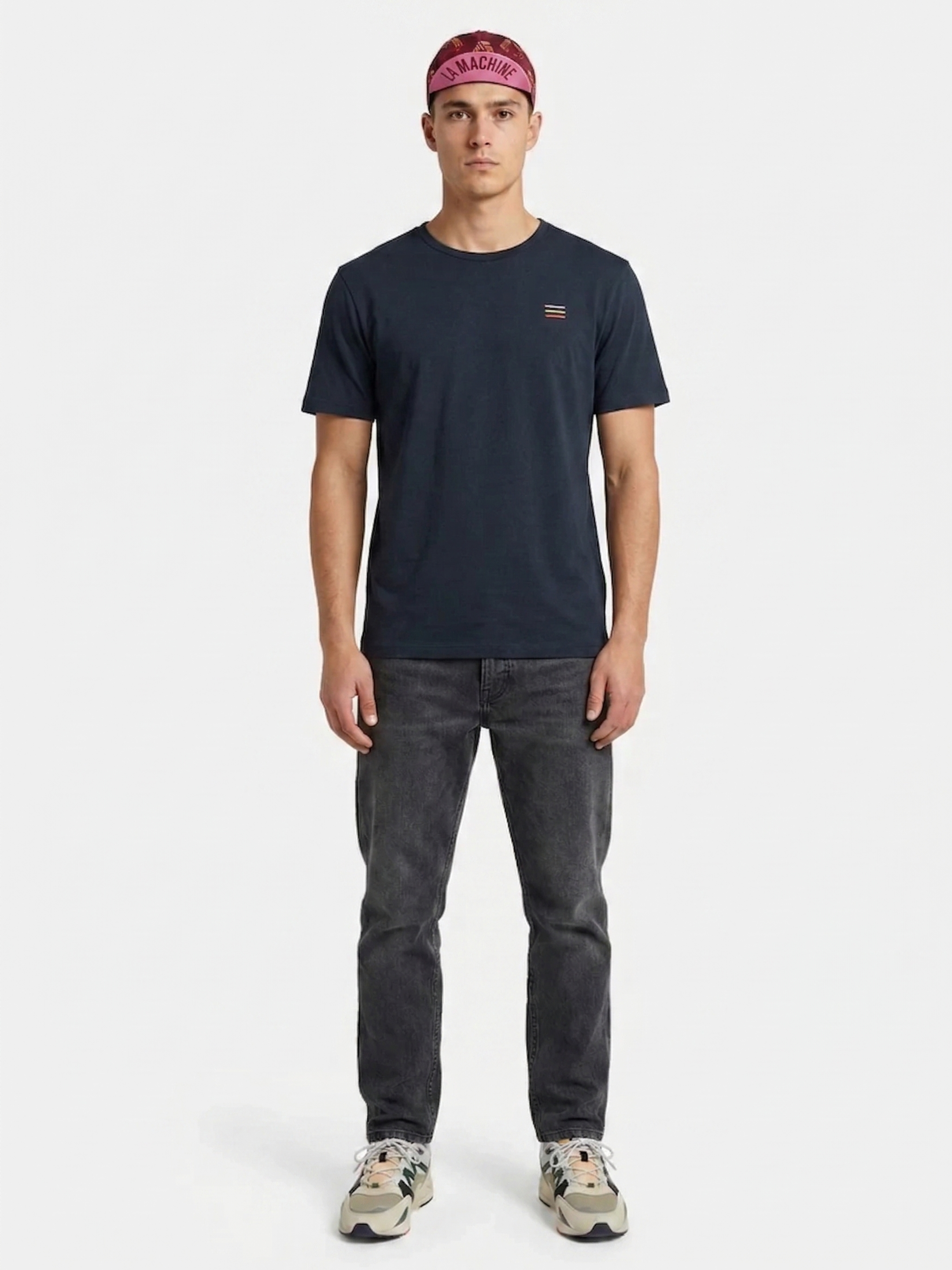 Grand Tours III stripes - Embroidered - T-shirt