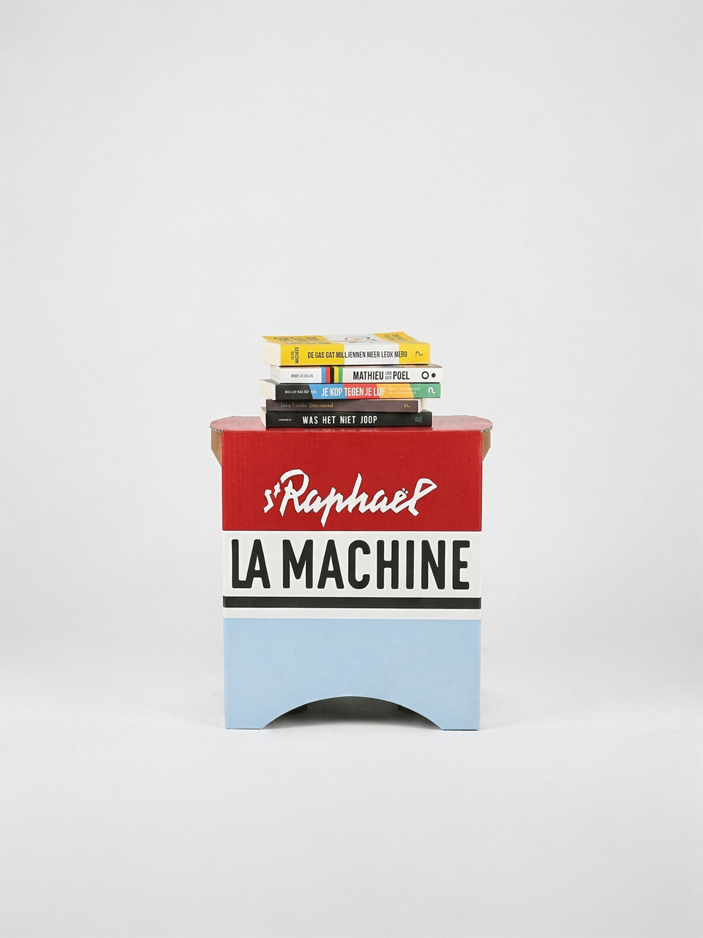 St. Raphaël - 2-in-1 Koerskrukje & Bijzettafel