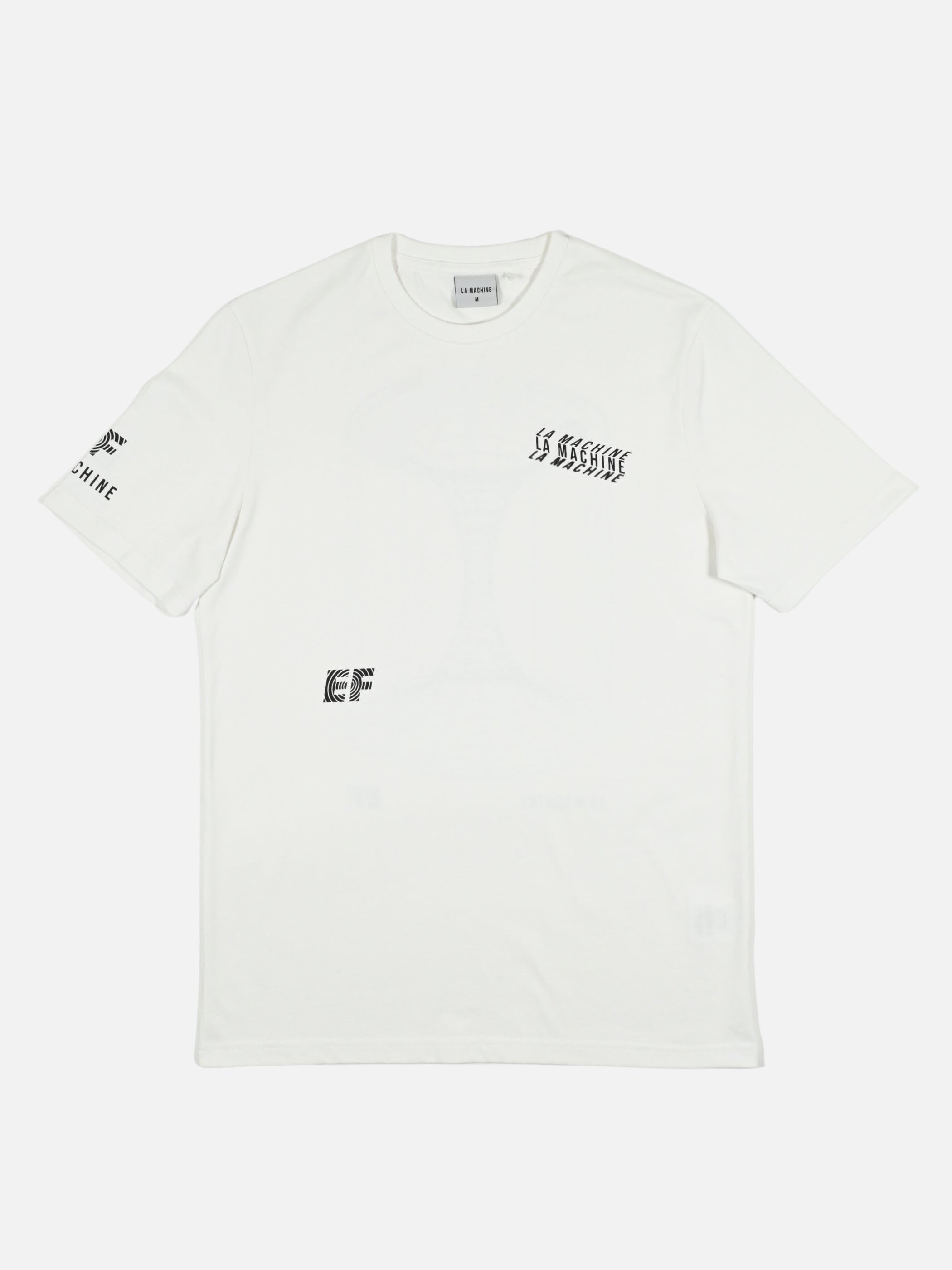 La Machine X EF Pro Cycling - Carroussel T-shirt - Off-White