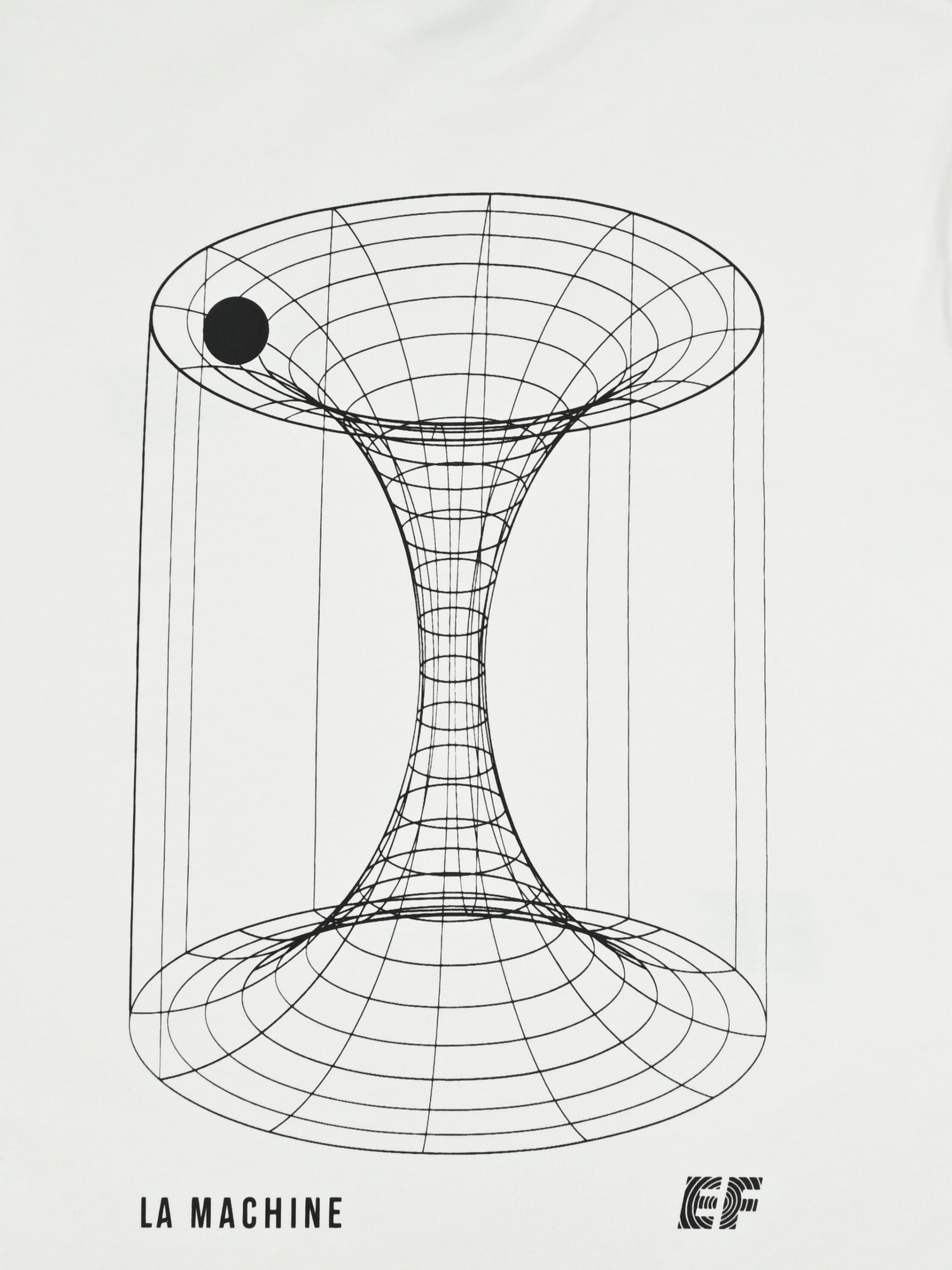 La Machine X EF Pro Cycling - Carroussel T-shirt - Off-White