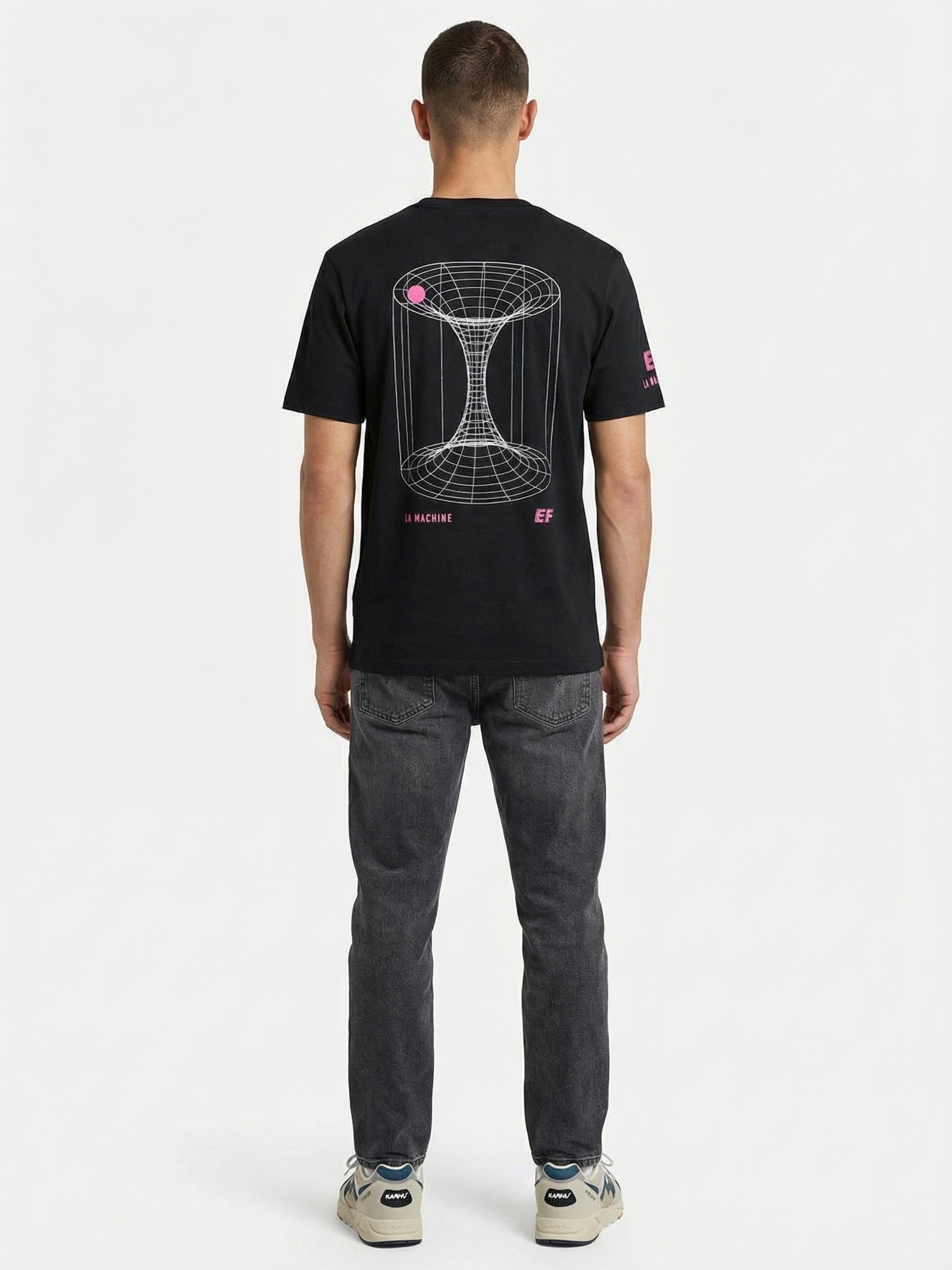 La Machine X EF Pro Cycling - Carroussel T-shirt - Black