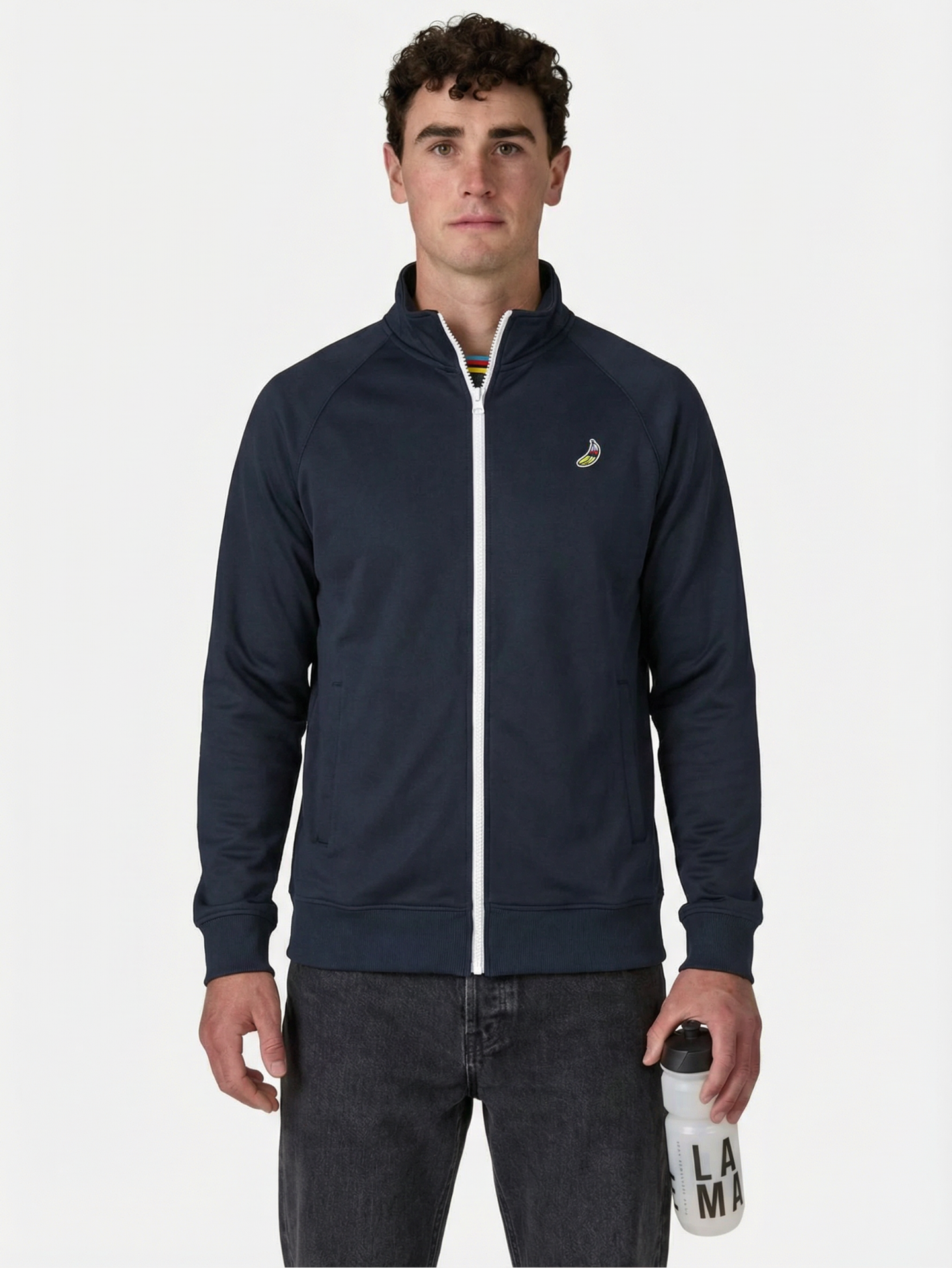 Food of Champions - Veste Track- Bleu Marine