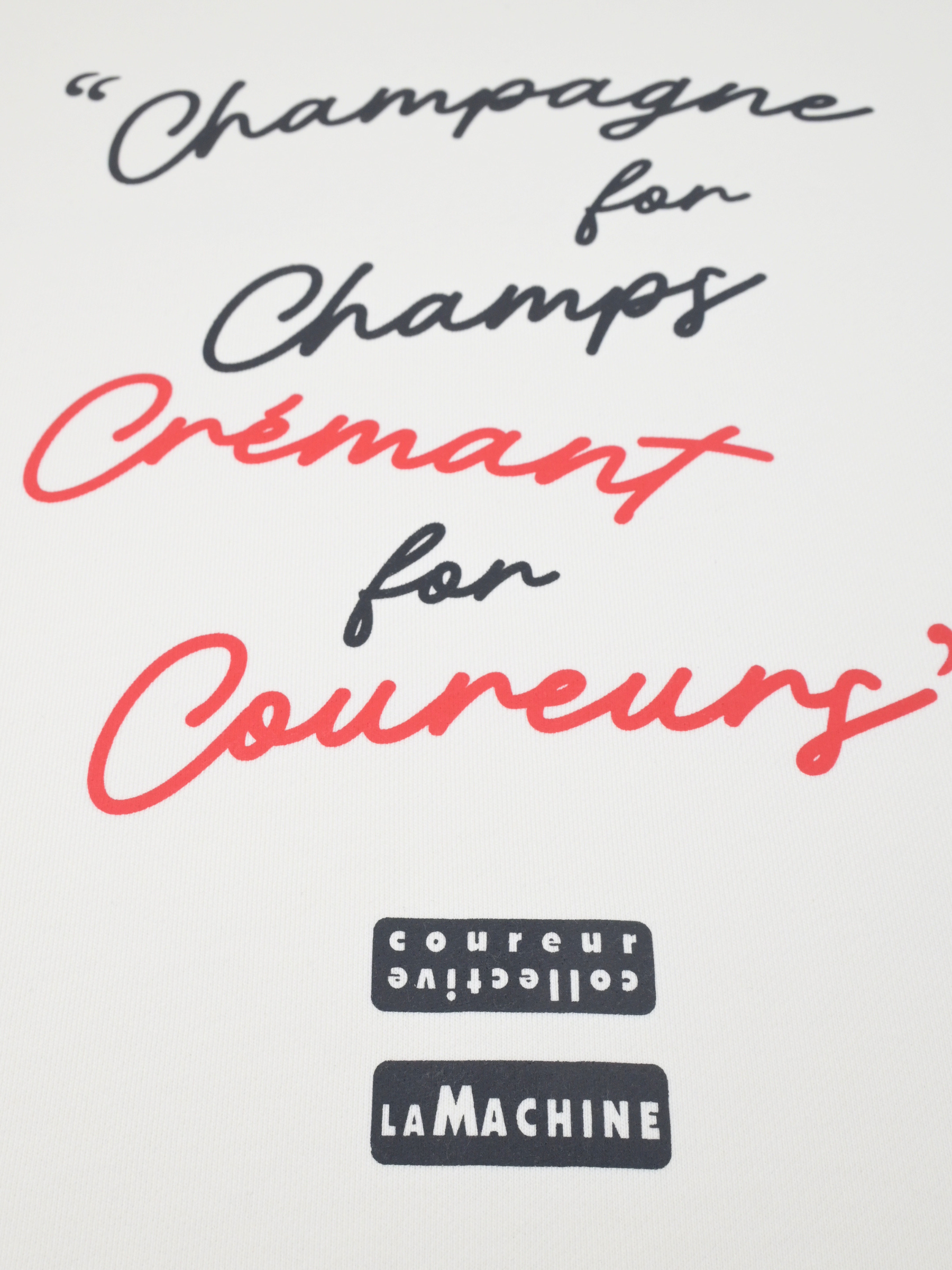 Crémant for Coureurs - Sweatshirt - Blanc Cassé