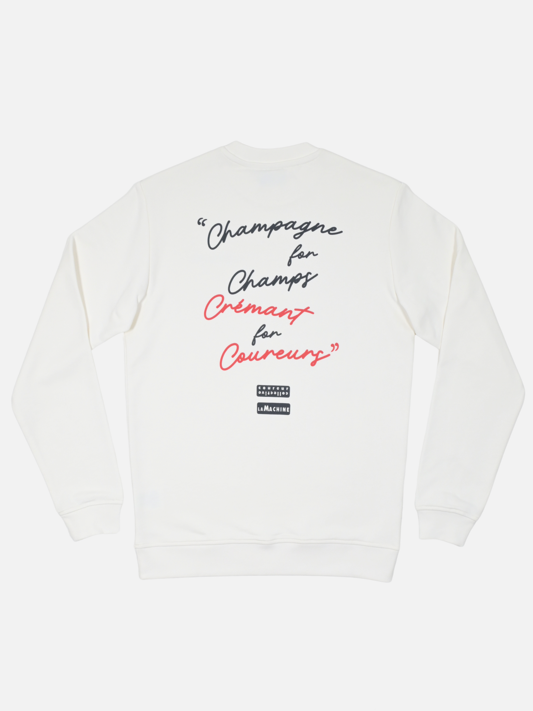 Crémant for Coureurs - Sweatshirt - Blanc Cassé