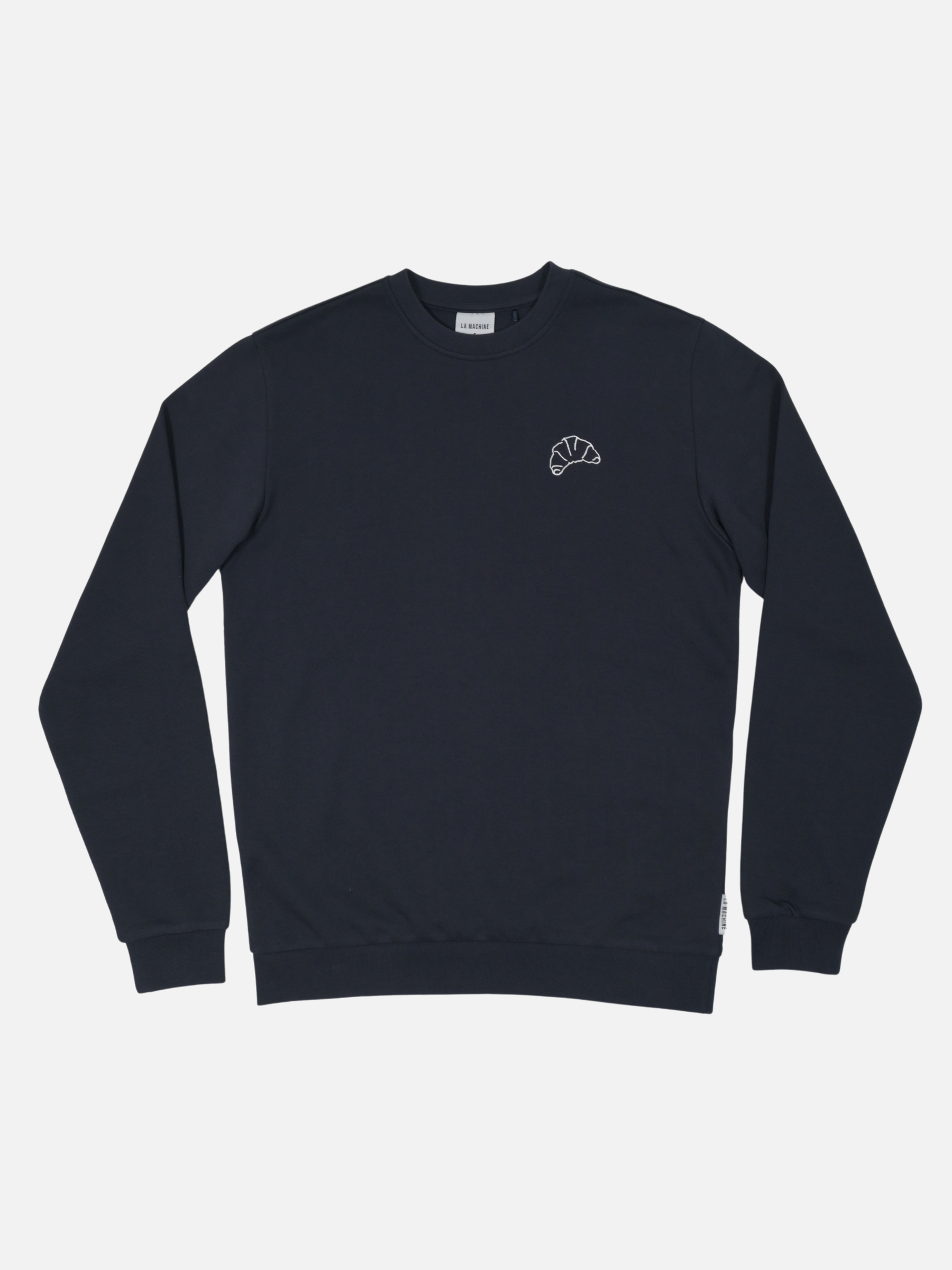 I brake for croissant - Sweatshirt - Dark Navy Blue