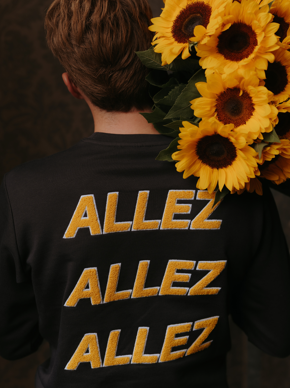 Allez Allez Allez - Sweatshirt - Bleu Marine Foncé