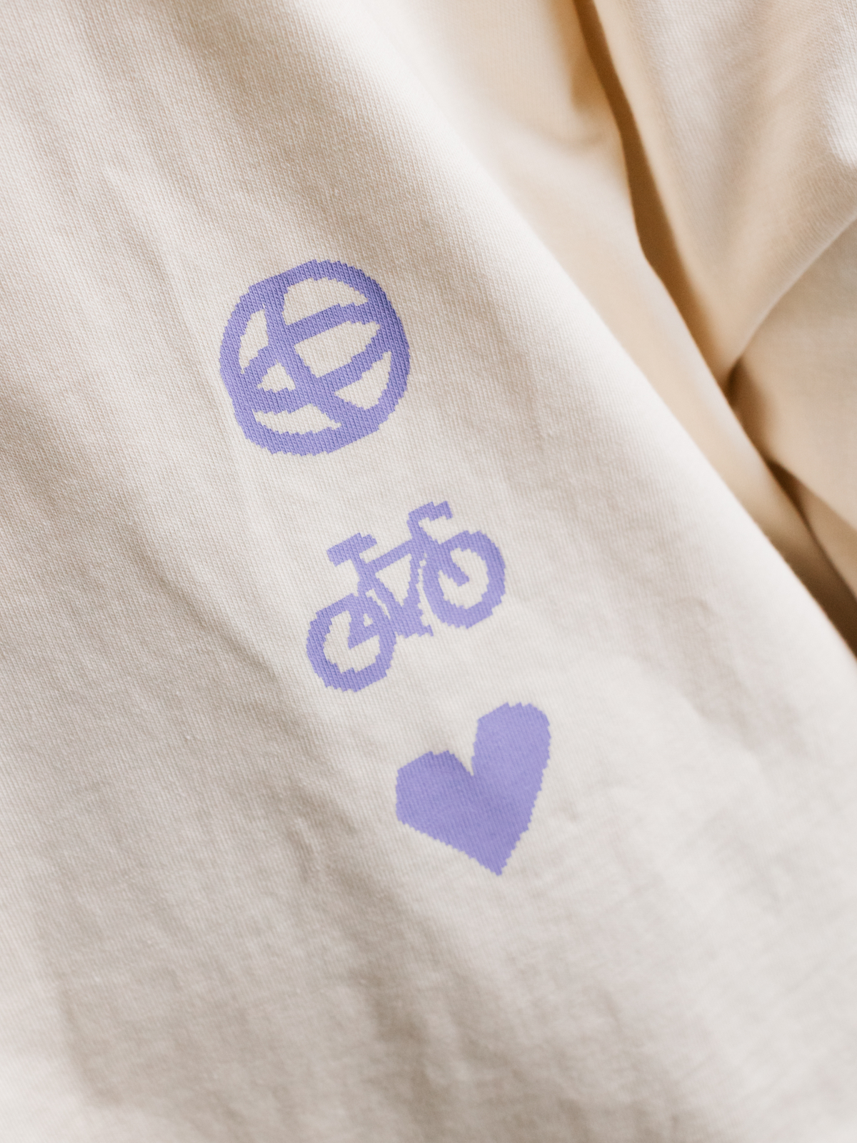 La Machine X Isadore - Eye - Loose Fit - Longsleeve - Beige