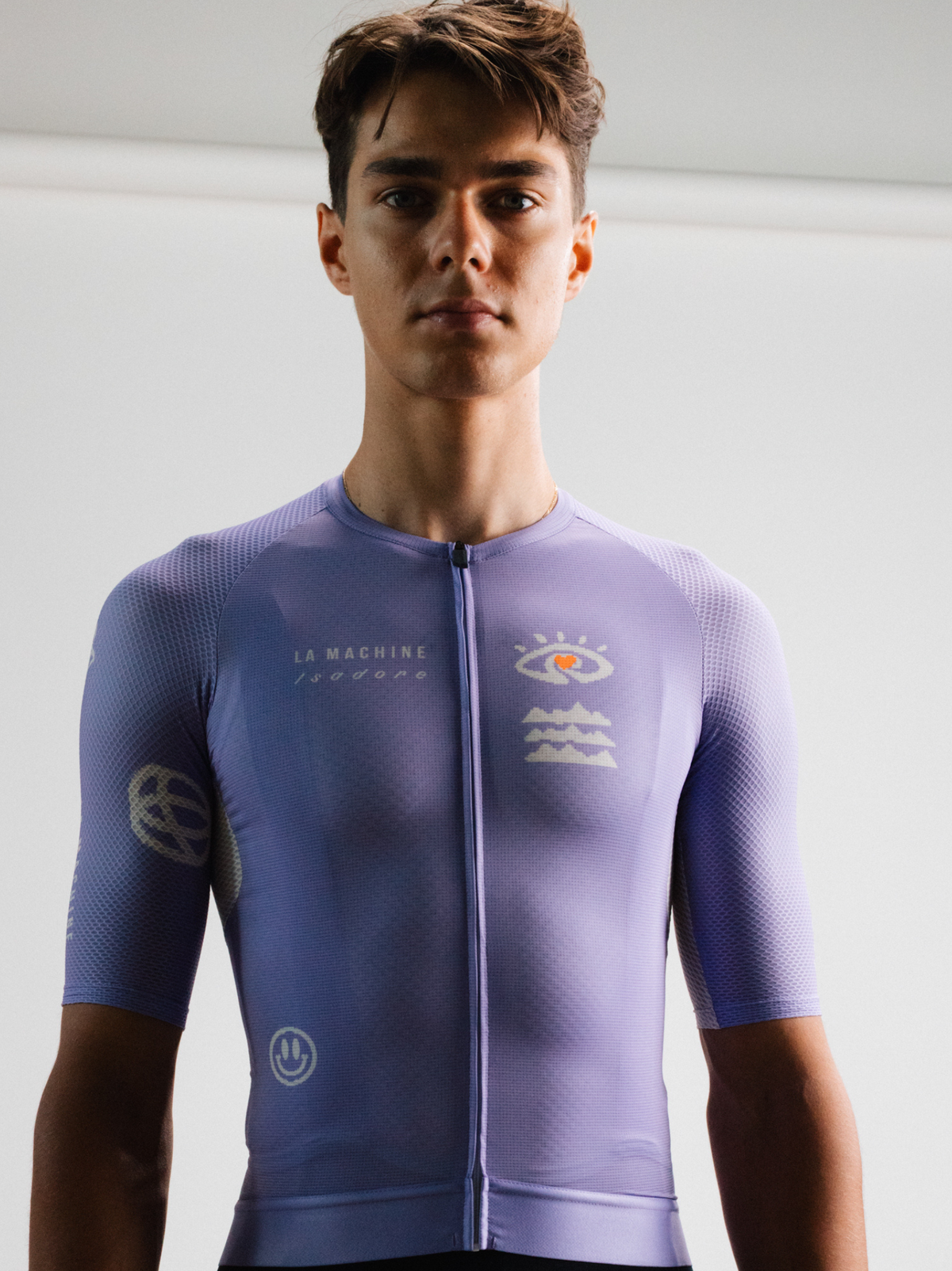La Machine X Isadore Violet Short Sleeve Jersey