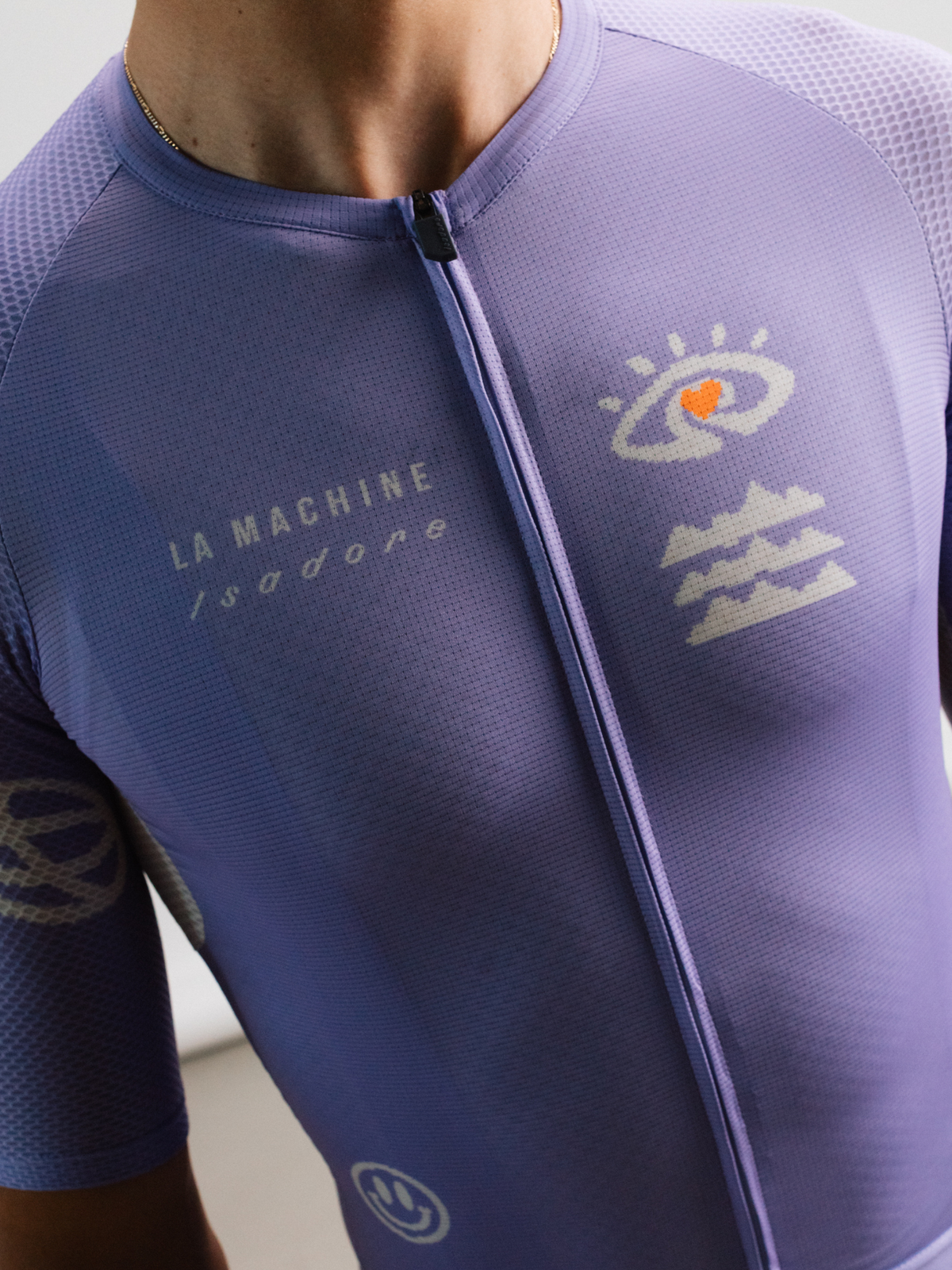 La Machine X Isadore Violet Short Sleeve Jersey