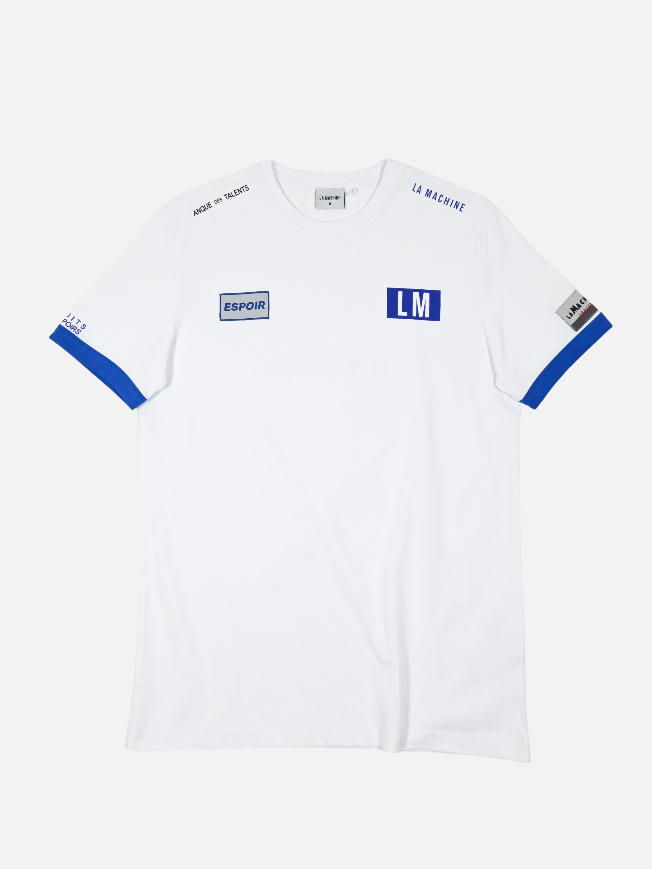 Espoir T-shirt by La Machine — a minimalist tribute to the Tour de France Best Young Rider, in a relaxed Regular Fit.