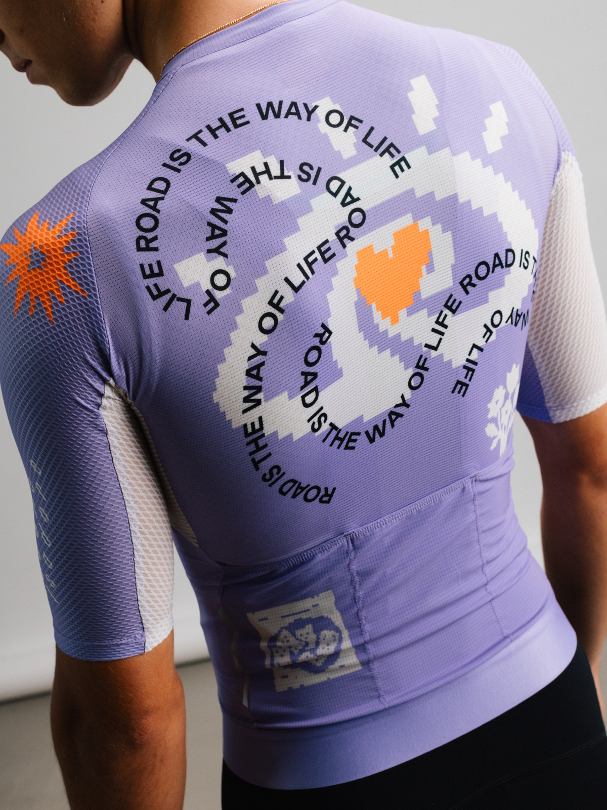 La Machine X Isadore Violet Short Sleeve Jersey