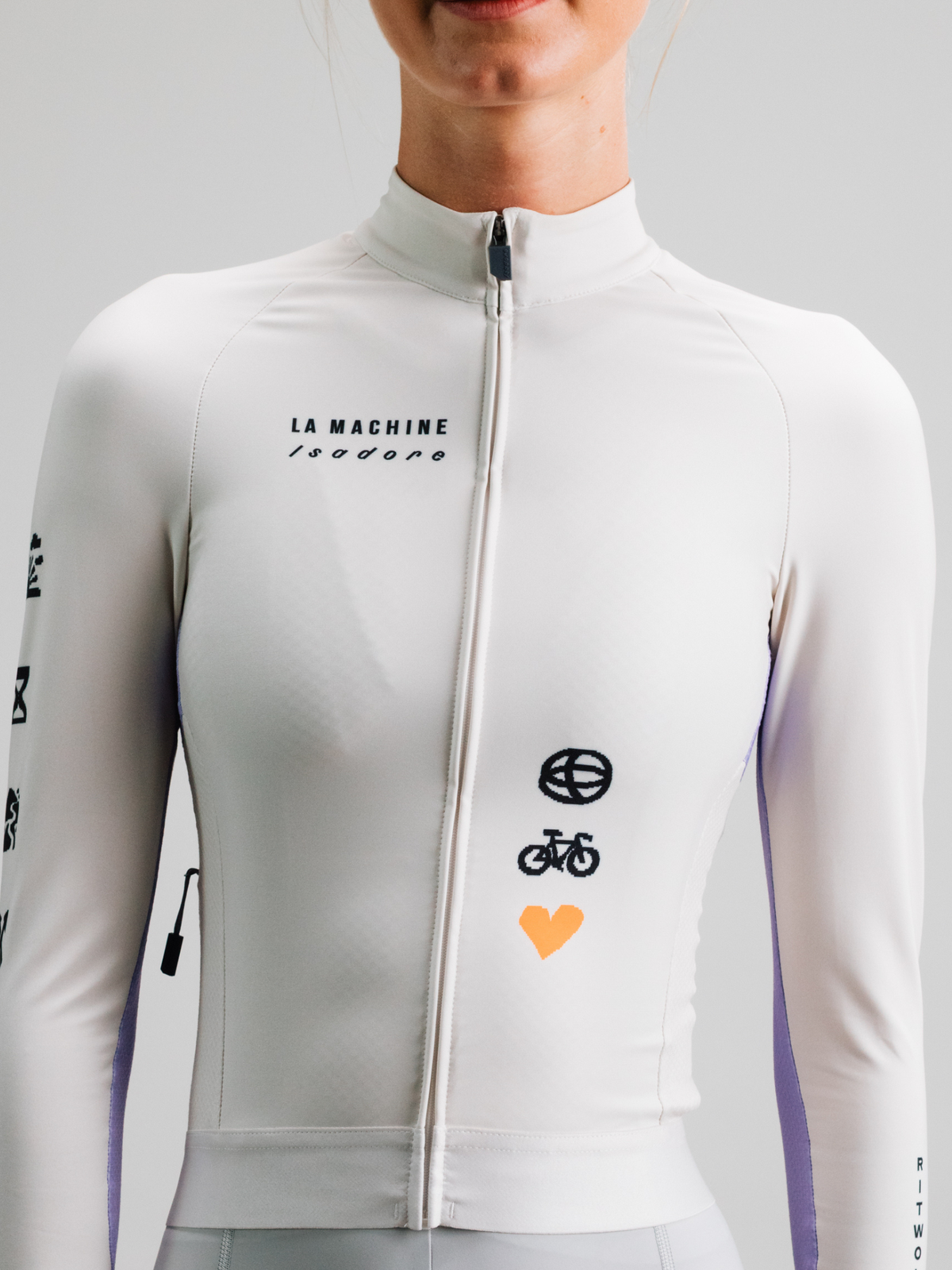 La Machine X Isadore Women's Vanilla Longsleeve Jersey