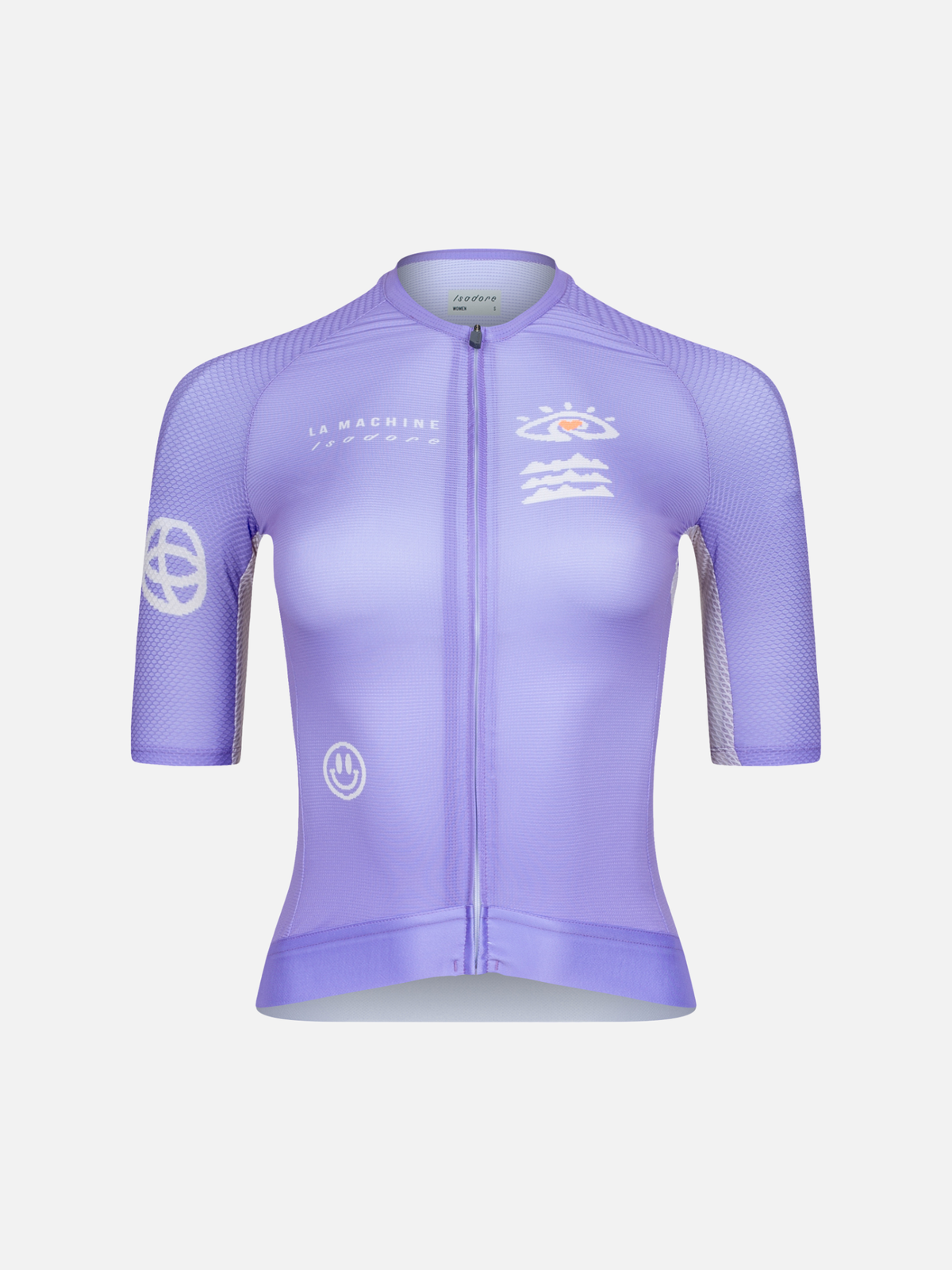 La Machine X Isadore Women's Violet Short Sleeve Jersey
