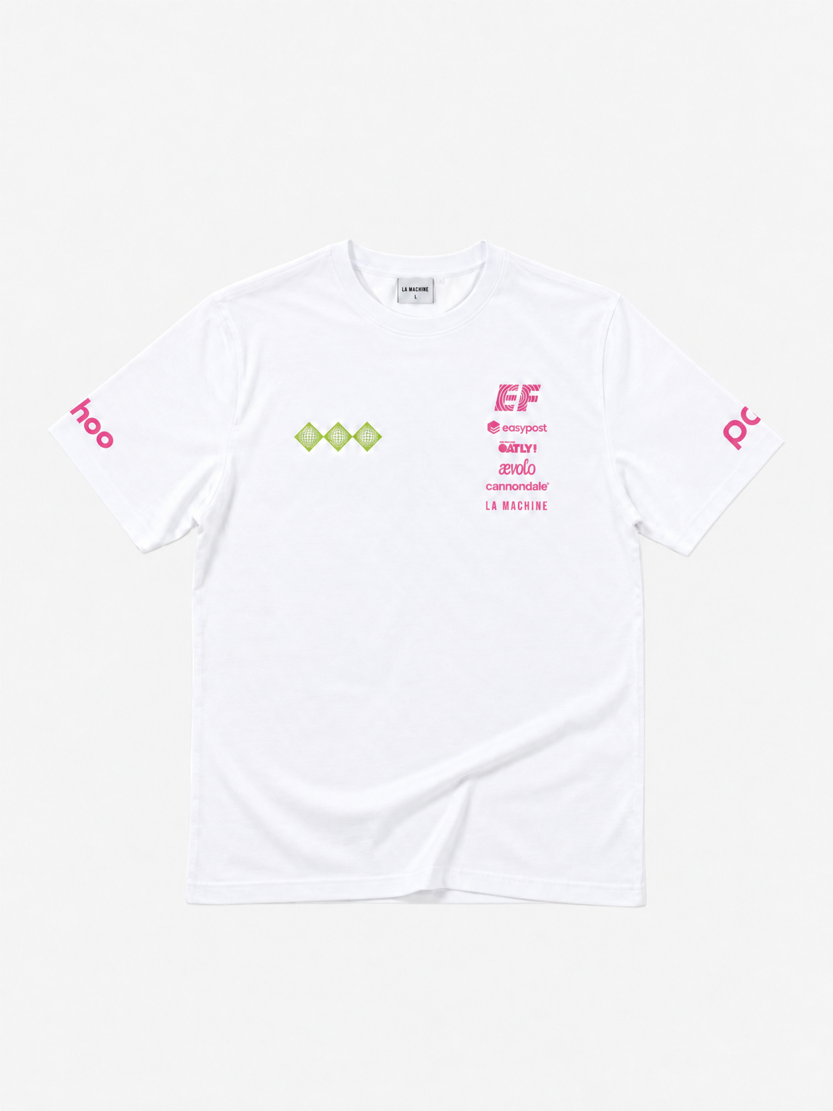 La Machine X EF Pro Cycling - Reverted T-shirt - White