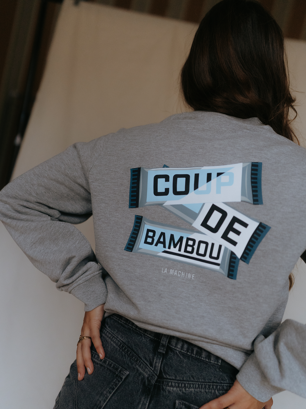 Coup de Bambou - Sweatshirt - Melange Grey