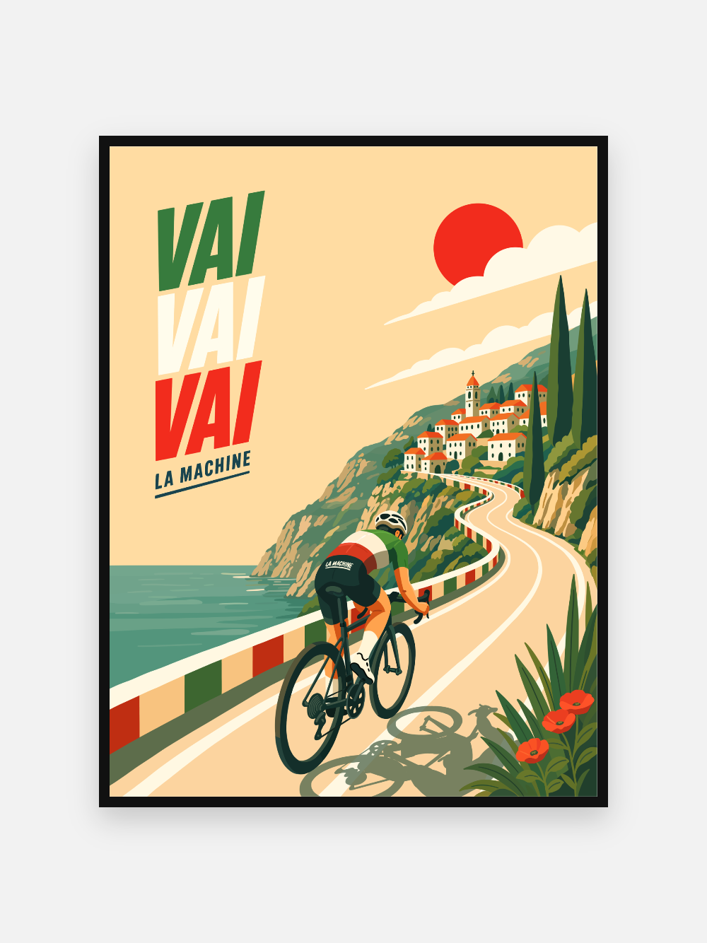 Corsa Rosa (Vai) - Poster