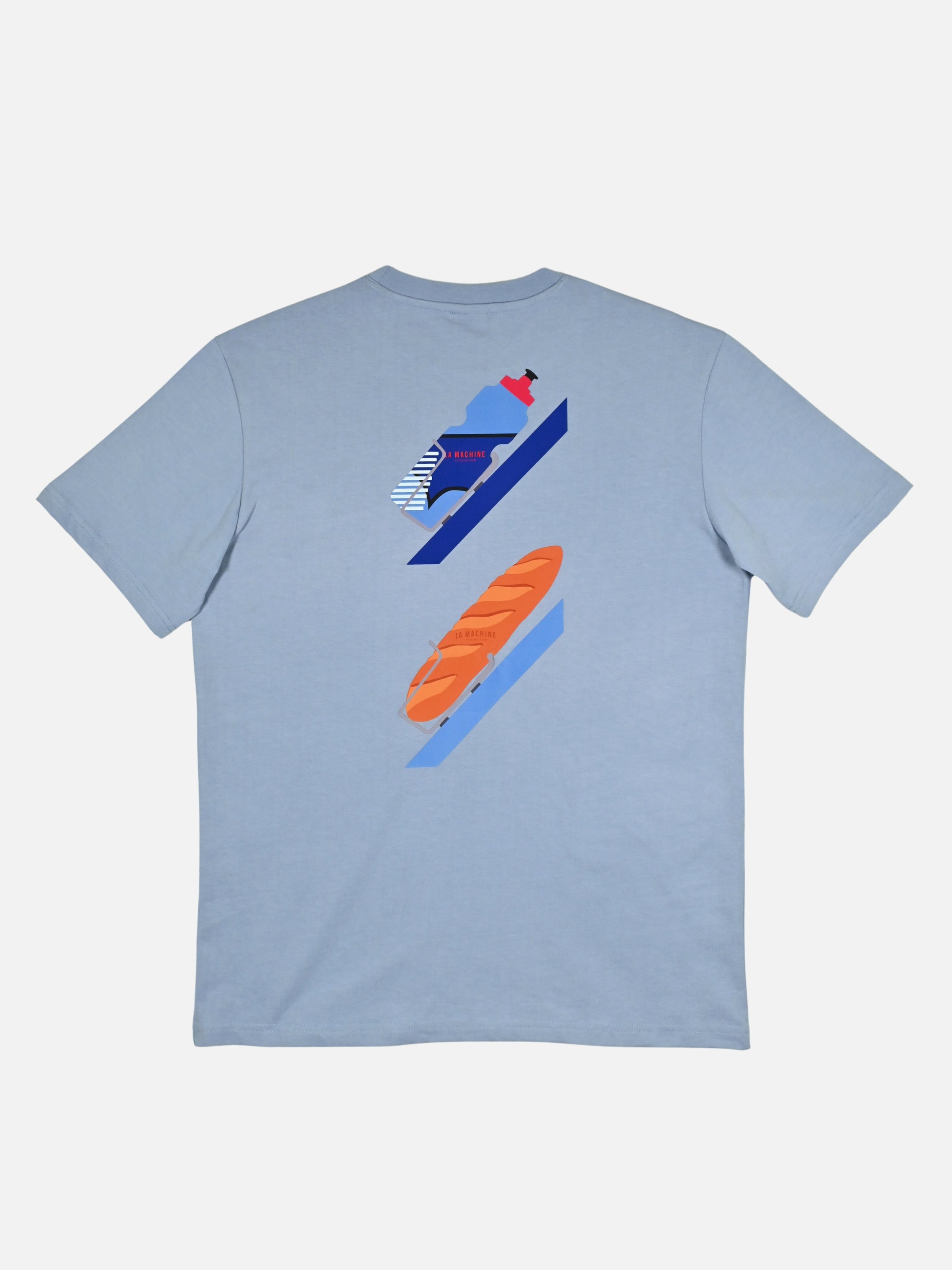 Additional view of the Bidon et Baguette - Loose Fit - T-shirt by La Machine Cycle Club.