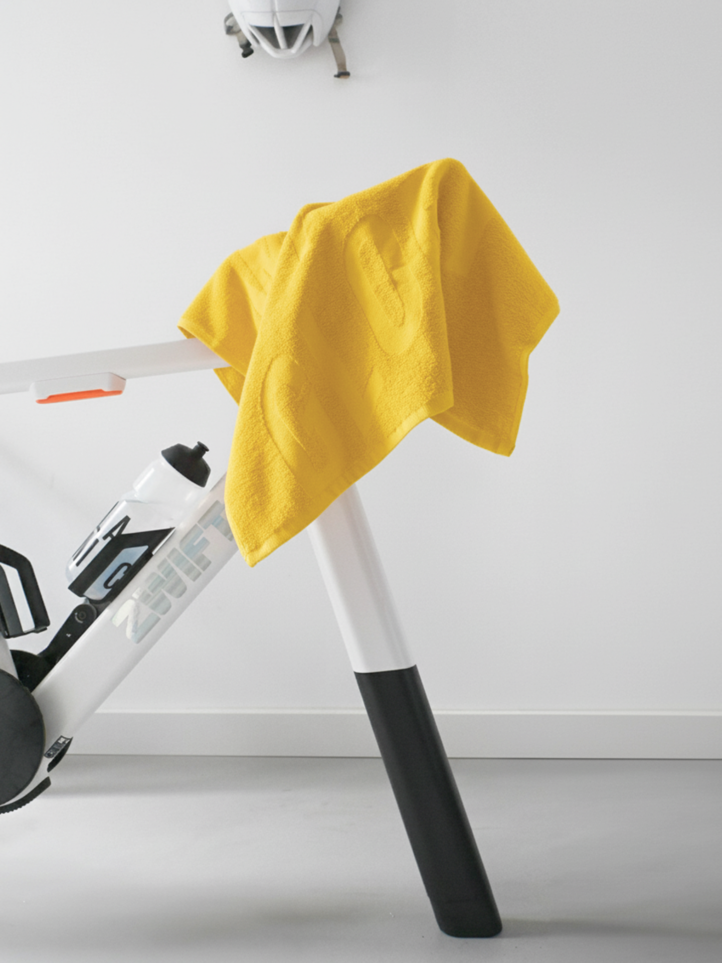 Additional view of the Break Away First Think Later - Towel - 60x80 cm by La Machine Cycle Club.