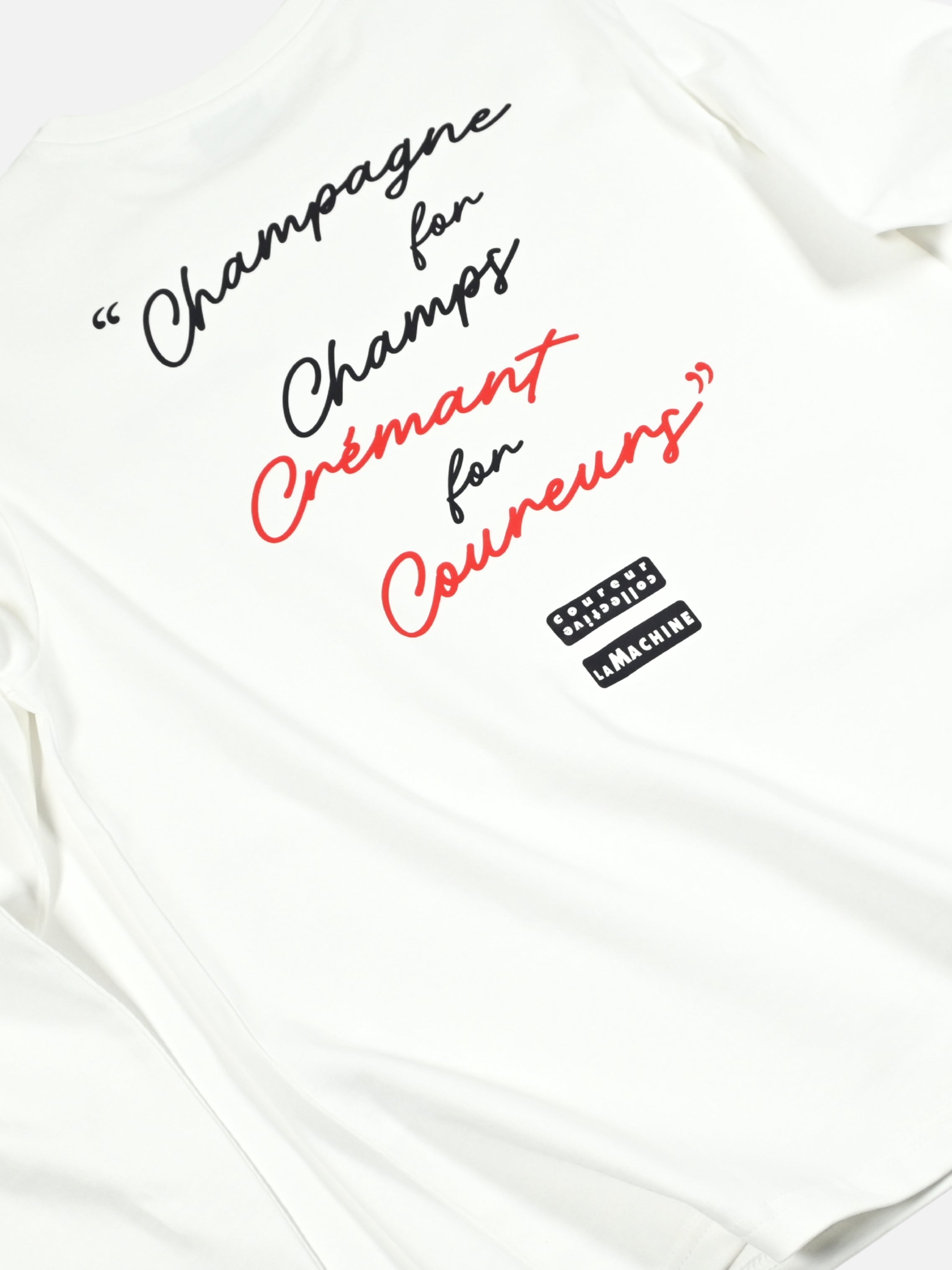 Additional view of the Crémant for Coureurs - Longsleeve by La Machine Cycle Club.